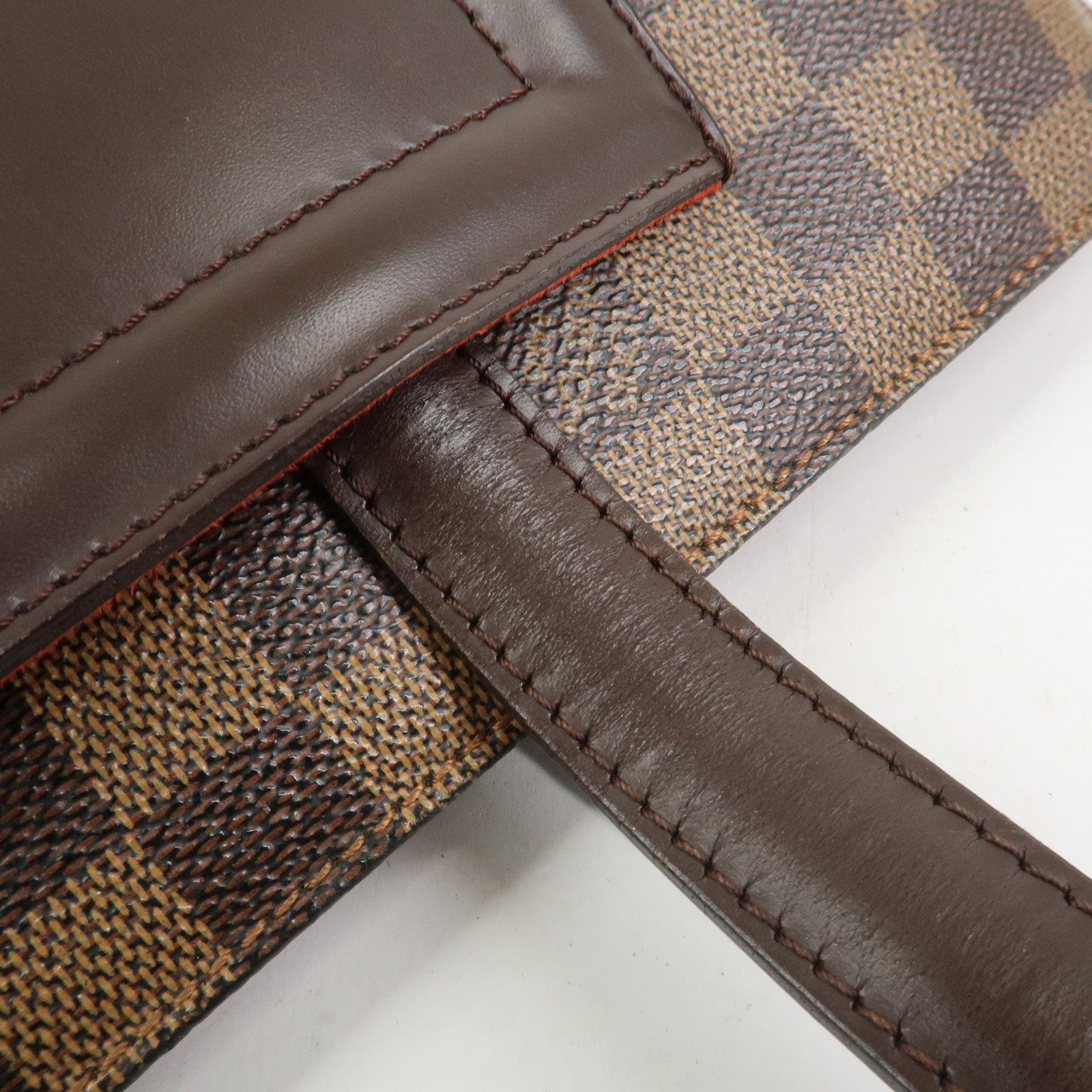 Louis Vuitton Damier Canvas Leather Ballorie Shoulder Bag N51123