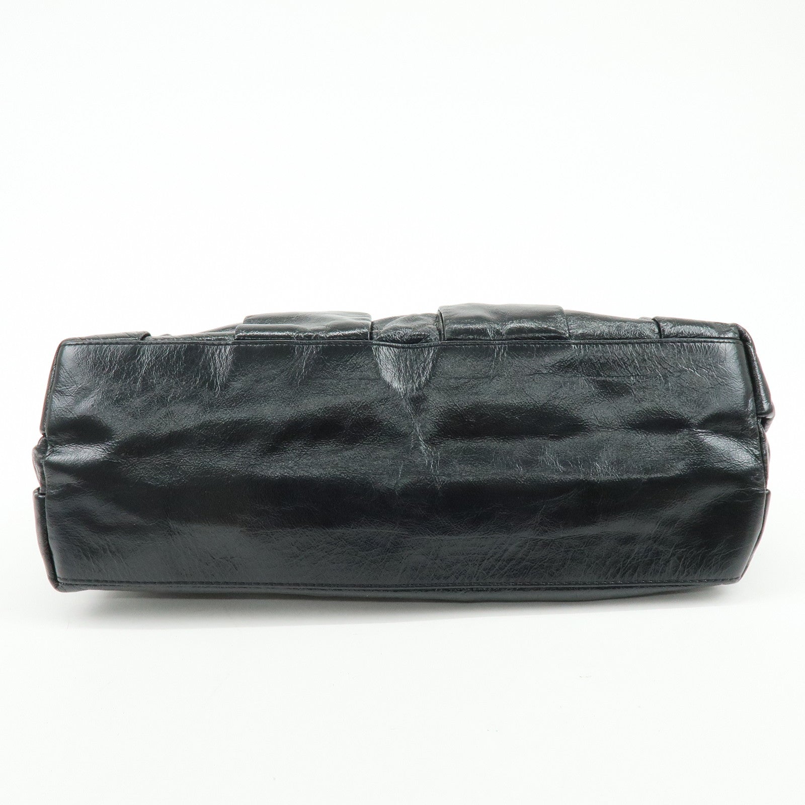 Chloe See By Chloe Day Tripper Patent Leather Tote Bag Black