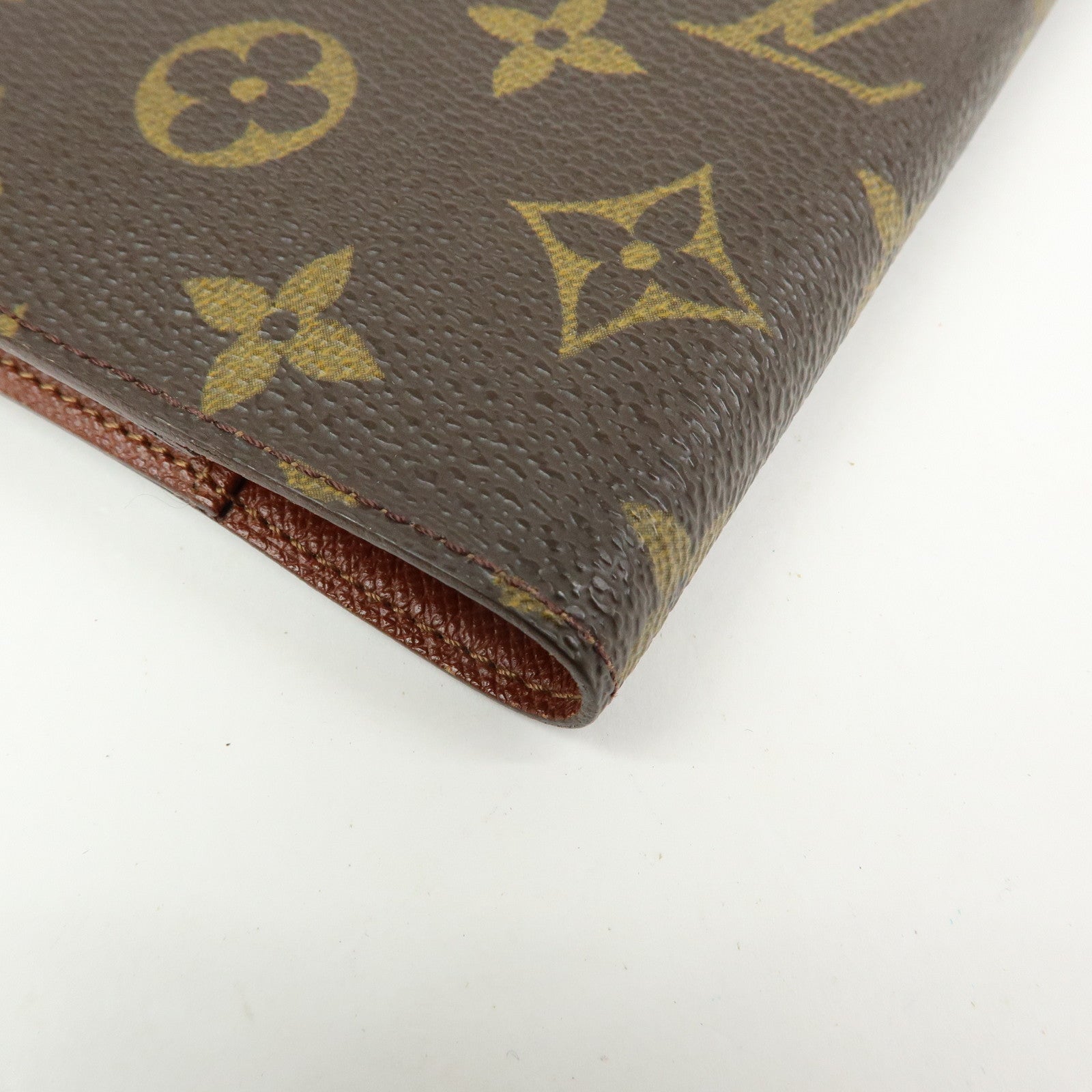 Louis Vuitton Monogram Agenda PM Planner Cover Brown R20005