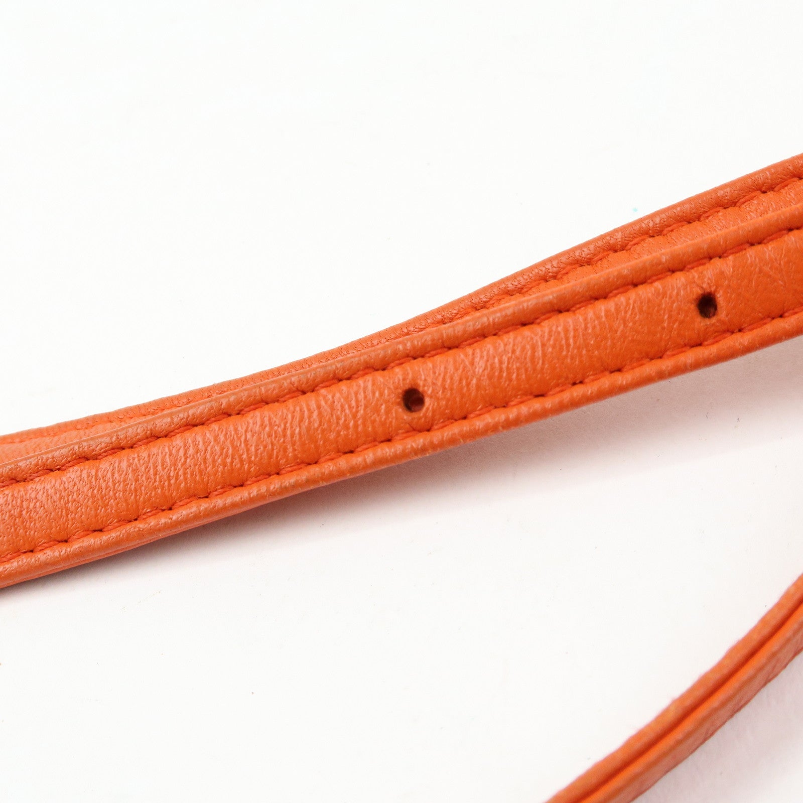 LOEWE Anagram Nappa Leather Mini Shoulder Crossbody Bag Orange