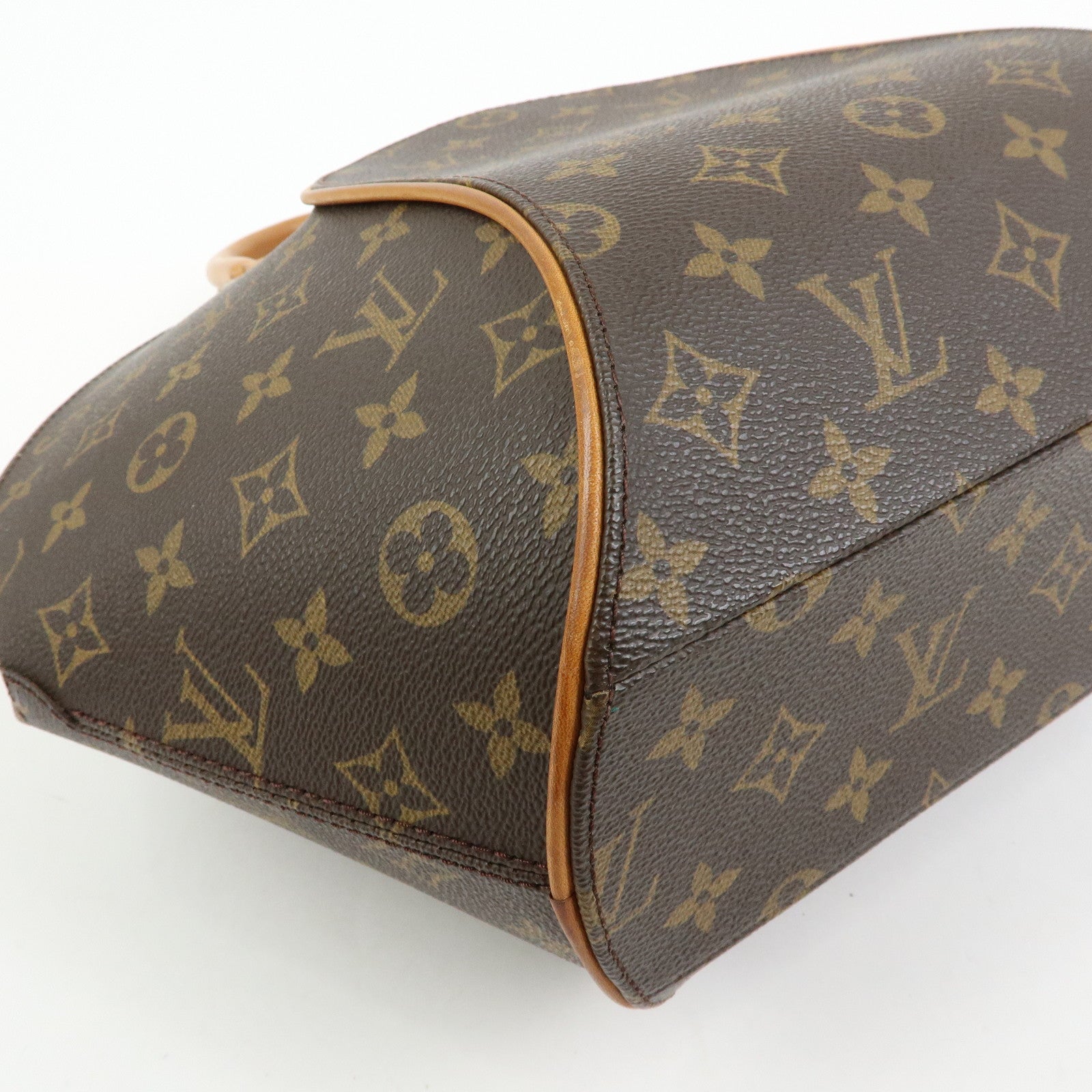 Louis Vuitton Monogram Ellipse MM Hand Bag Brown M51126