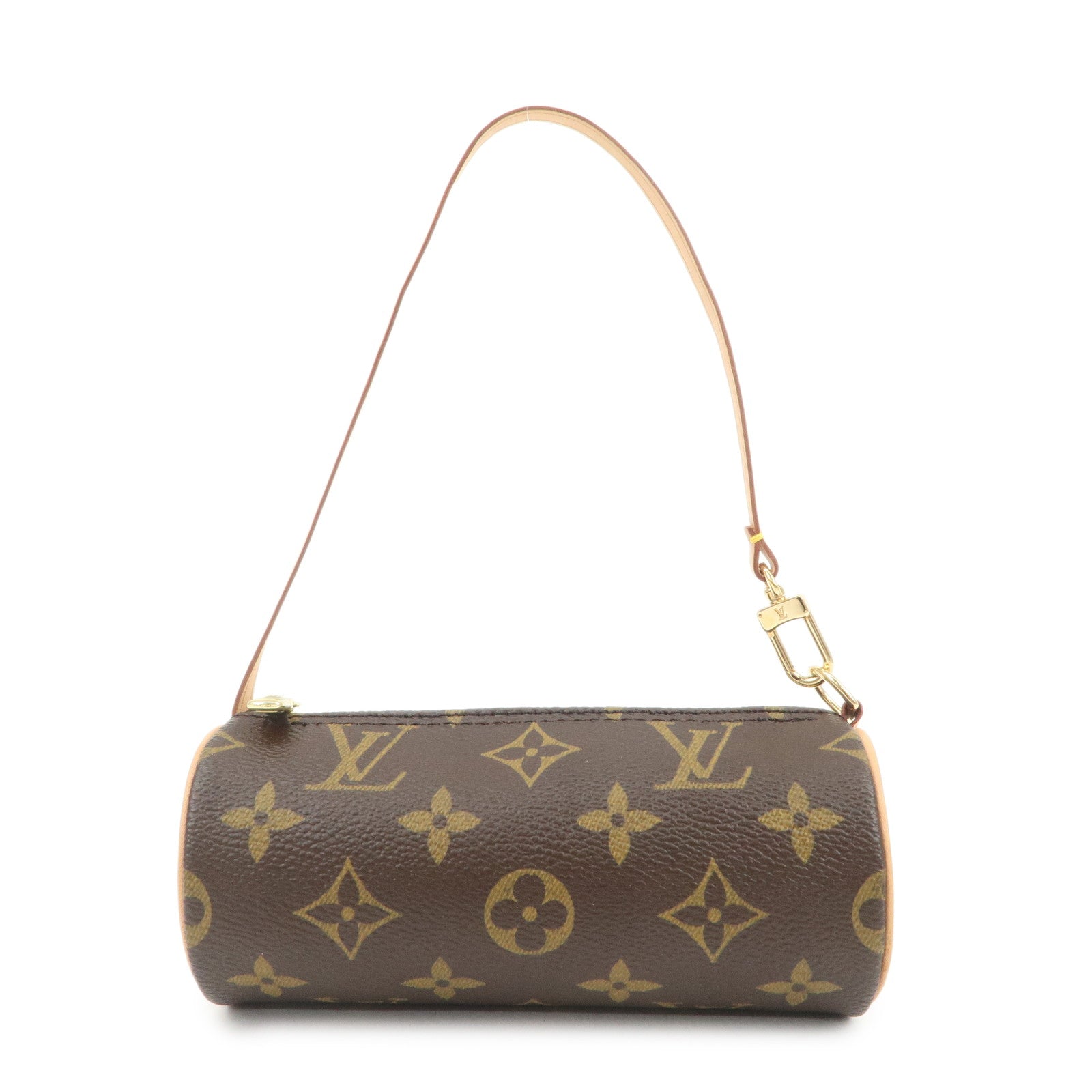 Louis Vuitton Mini Pouch for Papillon Bag New Style Brown