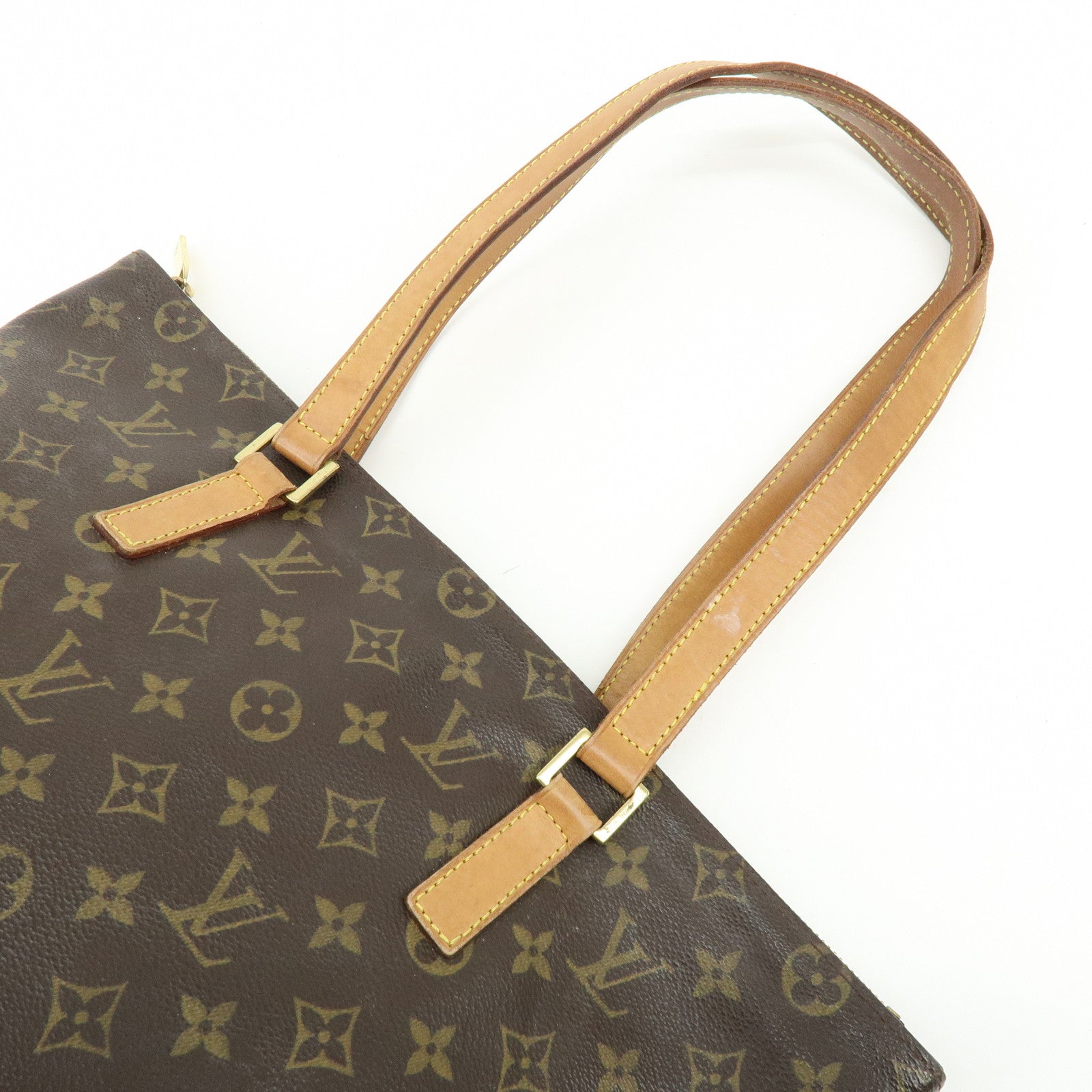 Louis Vuitton Monogram Cabas Mezzo Tote Bag Shoulder Bag M51151