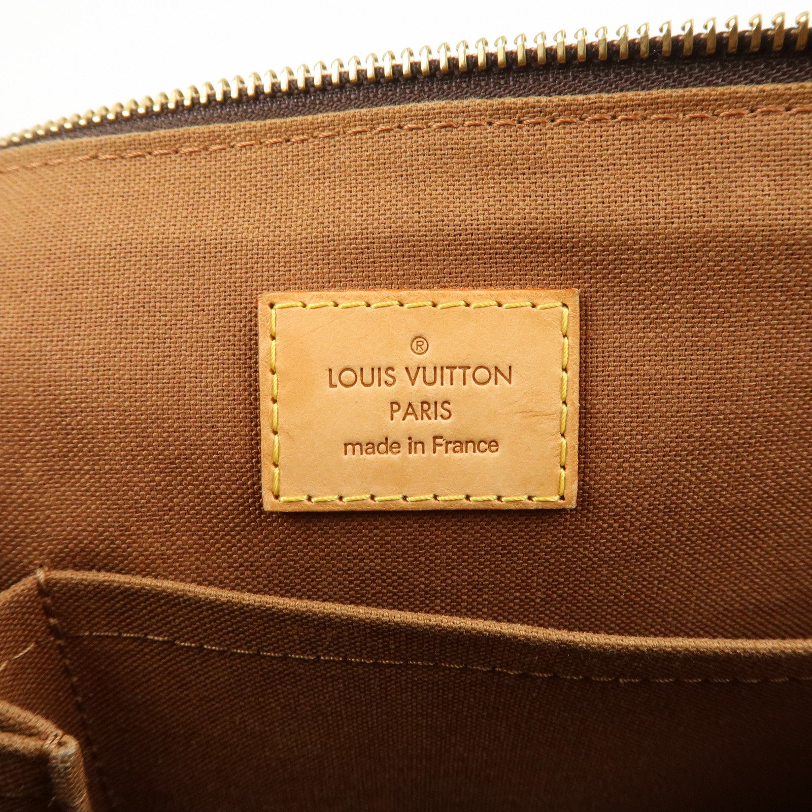 Louis Vuitton Monogram Popincourt Haut Shoulder Bag Brown M40007