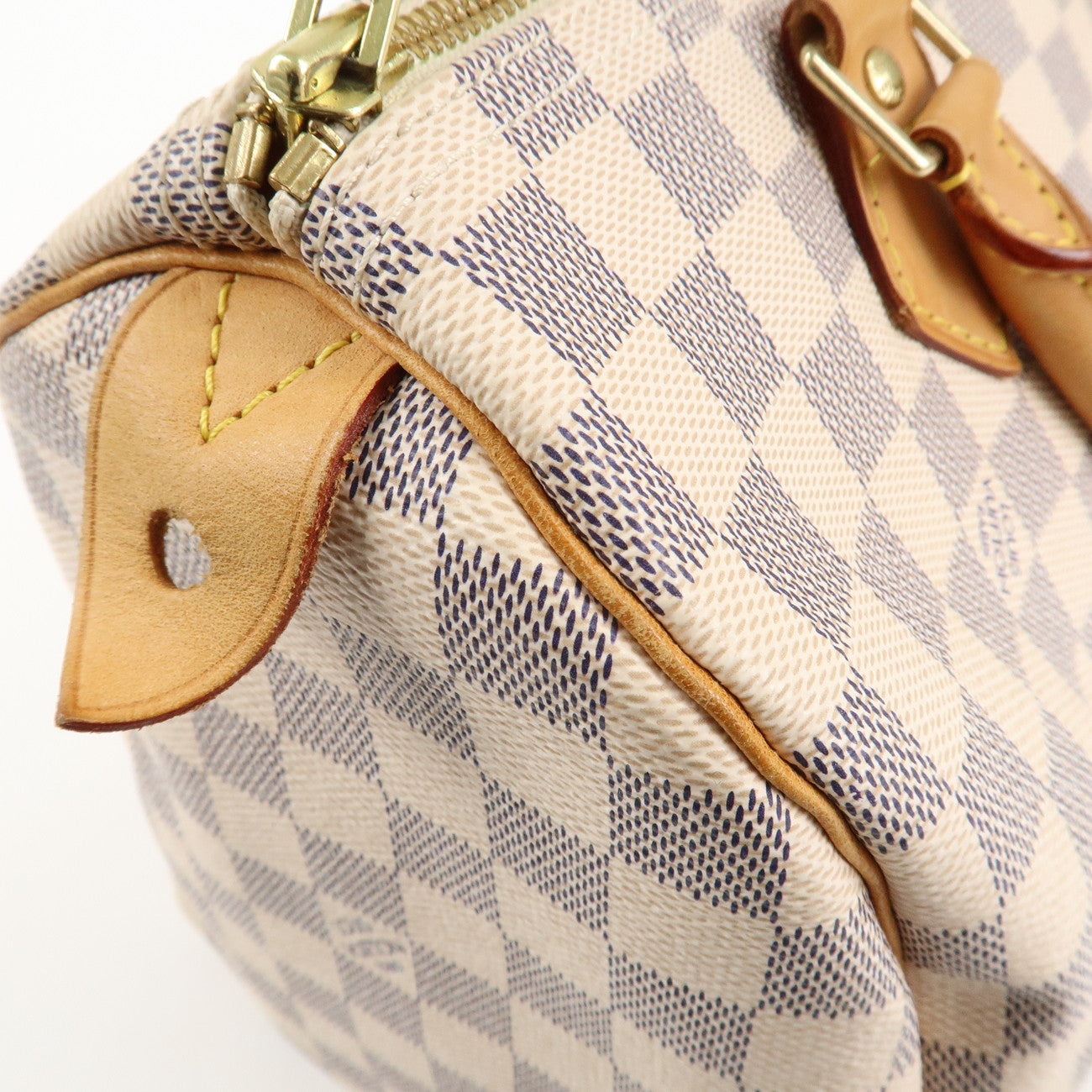 Louis Vuitton Damier Azur Speedy 30 Boston Bag Hand Bag N41533 Used