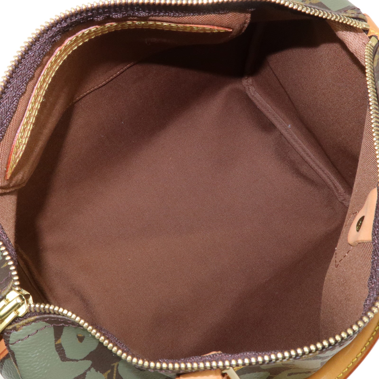 Louis Vuitton Monogram Graffiti Speedy 30 Khaki Brown M92194