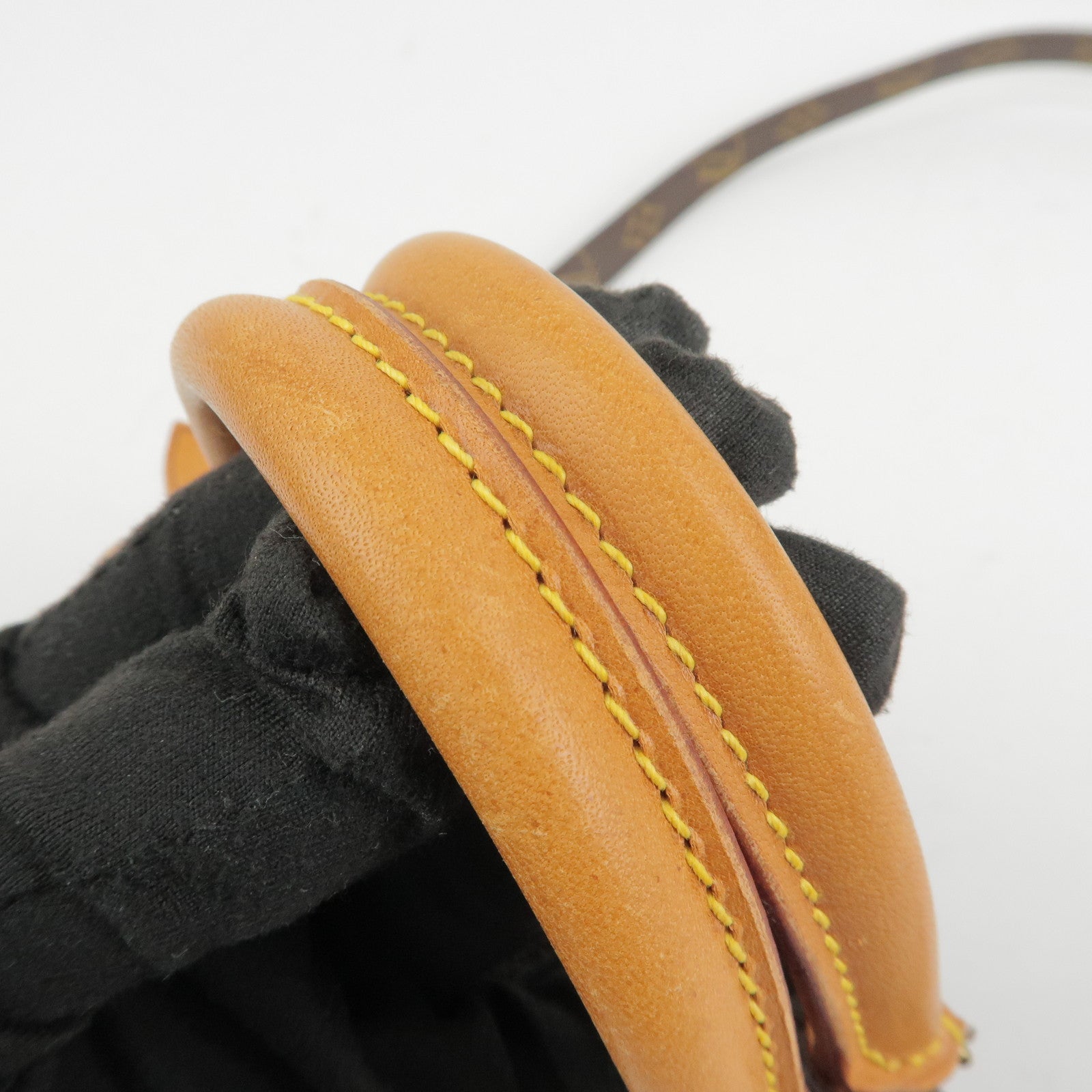 Louis Vuitton Monogram Mini Speedy Hand Bag Brown M41534