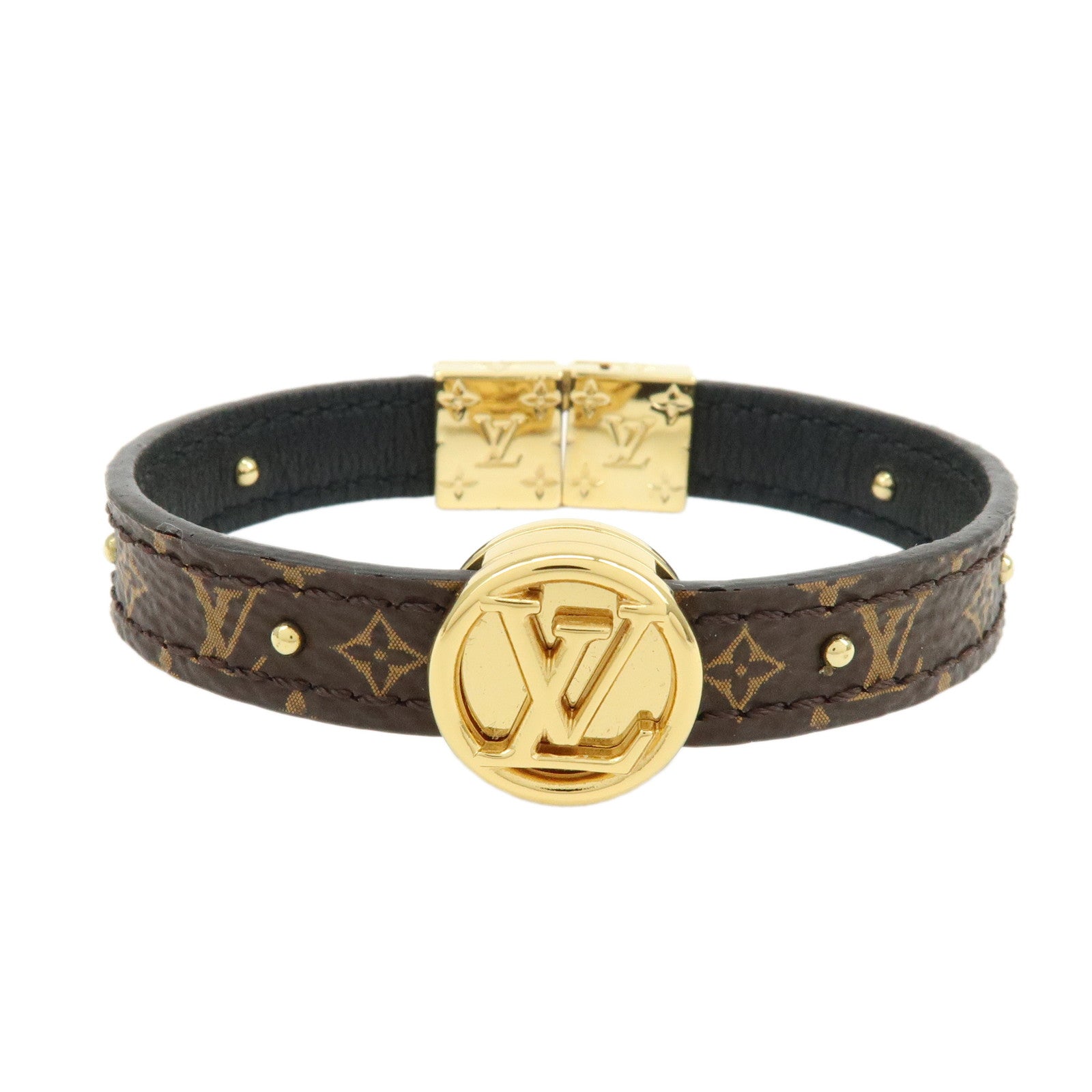 Louis Vuitton Monogram Canvas LV Circle Reversible Bracelet M6173