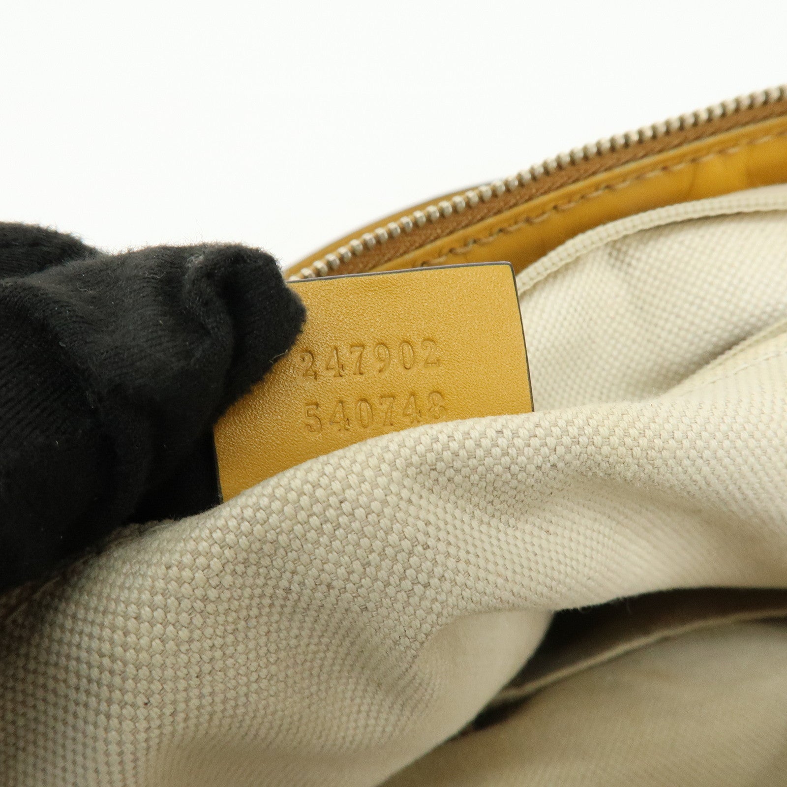 GUCCI Sukey Interlocking GG Canvas Leather 2Way Shoulder Bag 247902