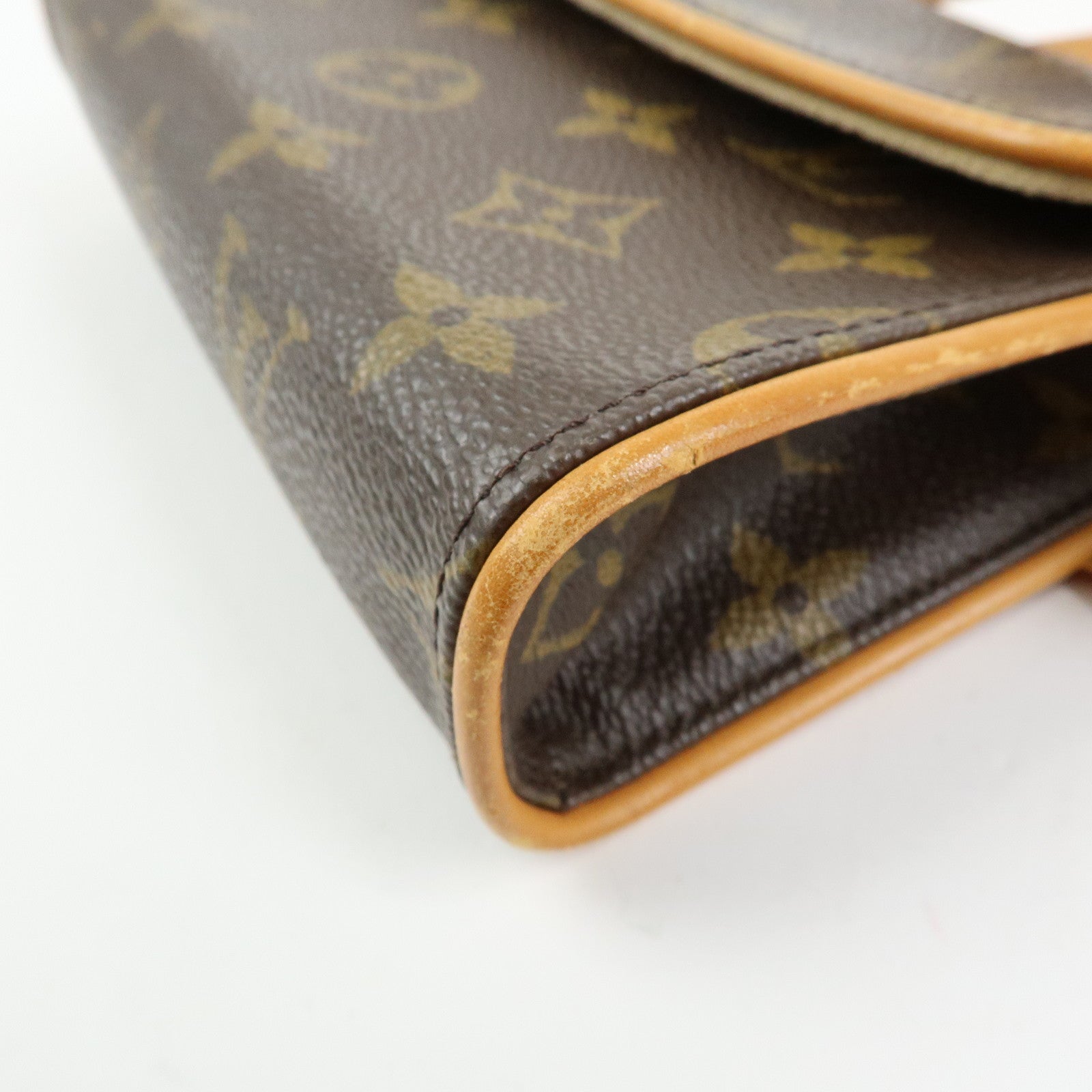 Louis Vuitton Monogram Pochette Florentine Waist Bag Belt S M51855