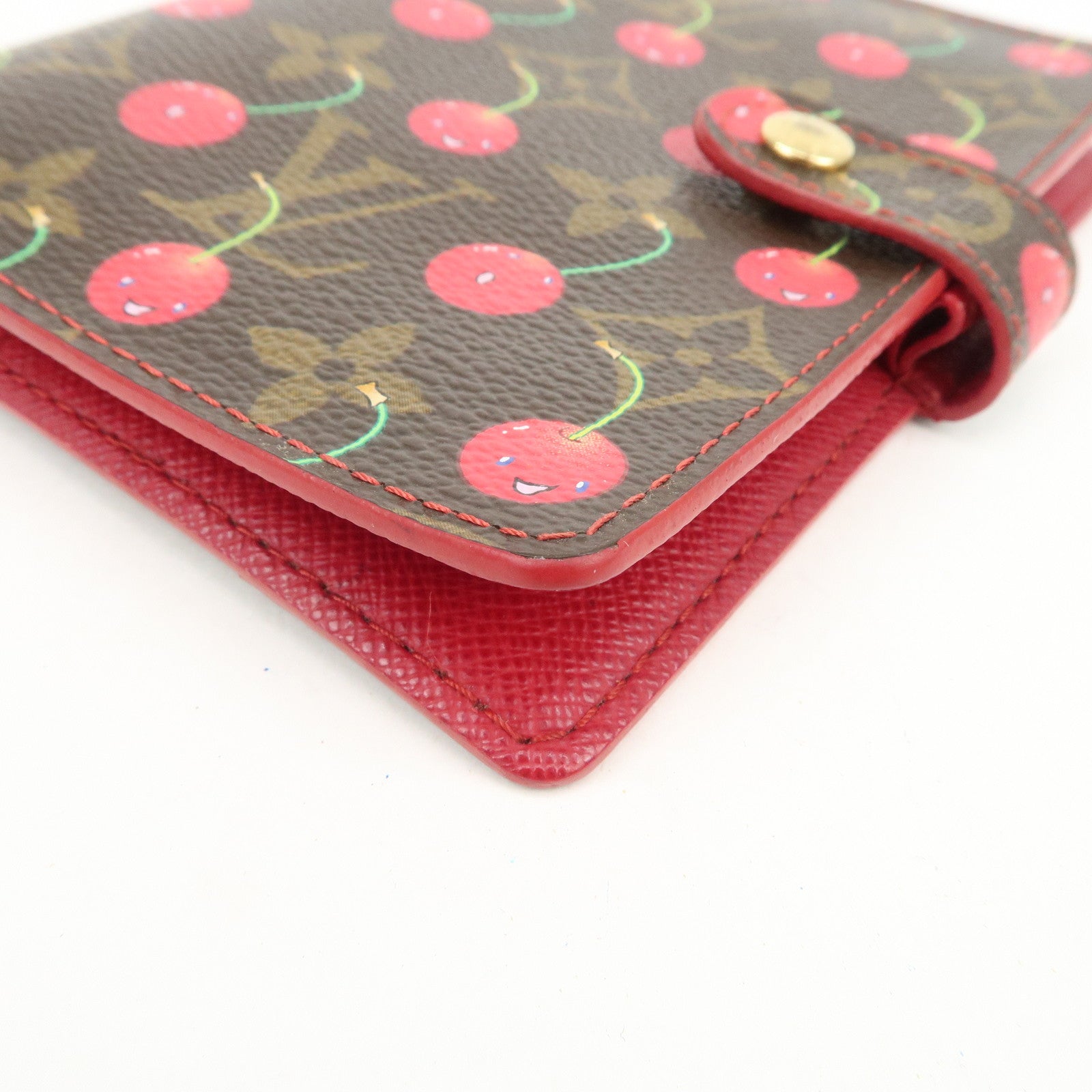 Louis Vuitton Monogram Cherry Agenda PM Planner Cover R21023