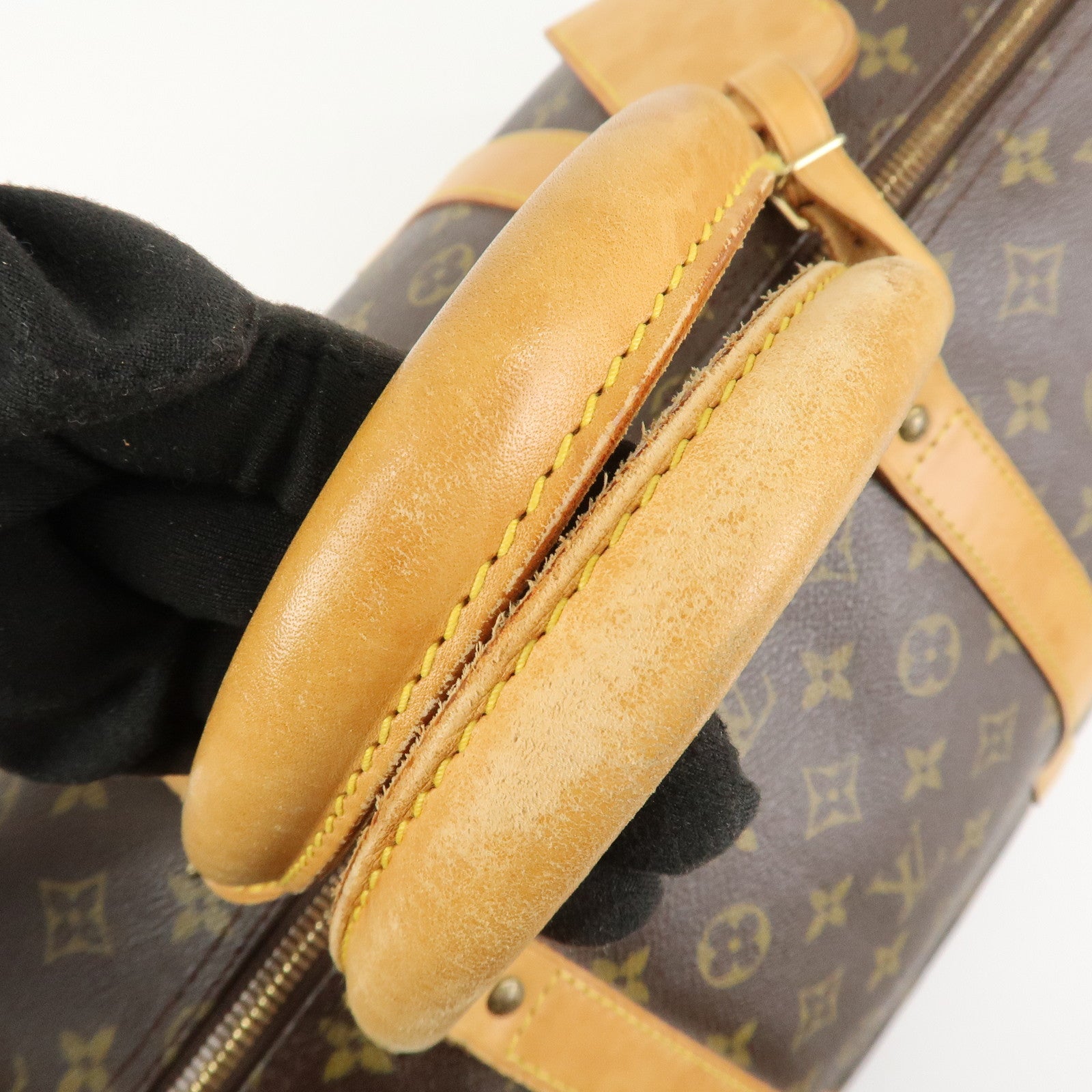 Louis Vuitton Monogram Keep All Bandouliere 60 Boston Bag M41412