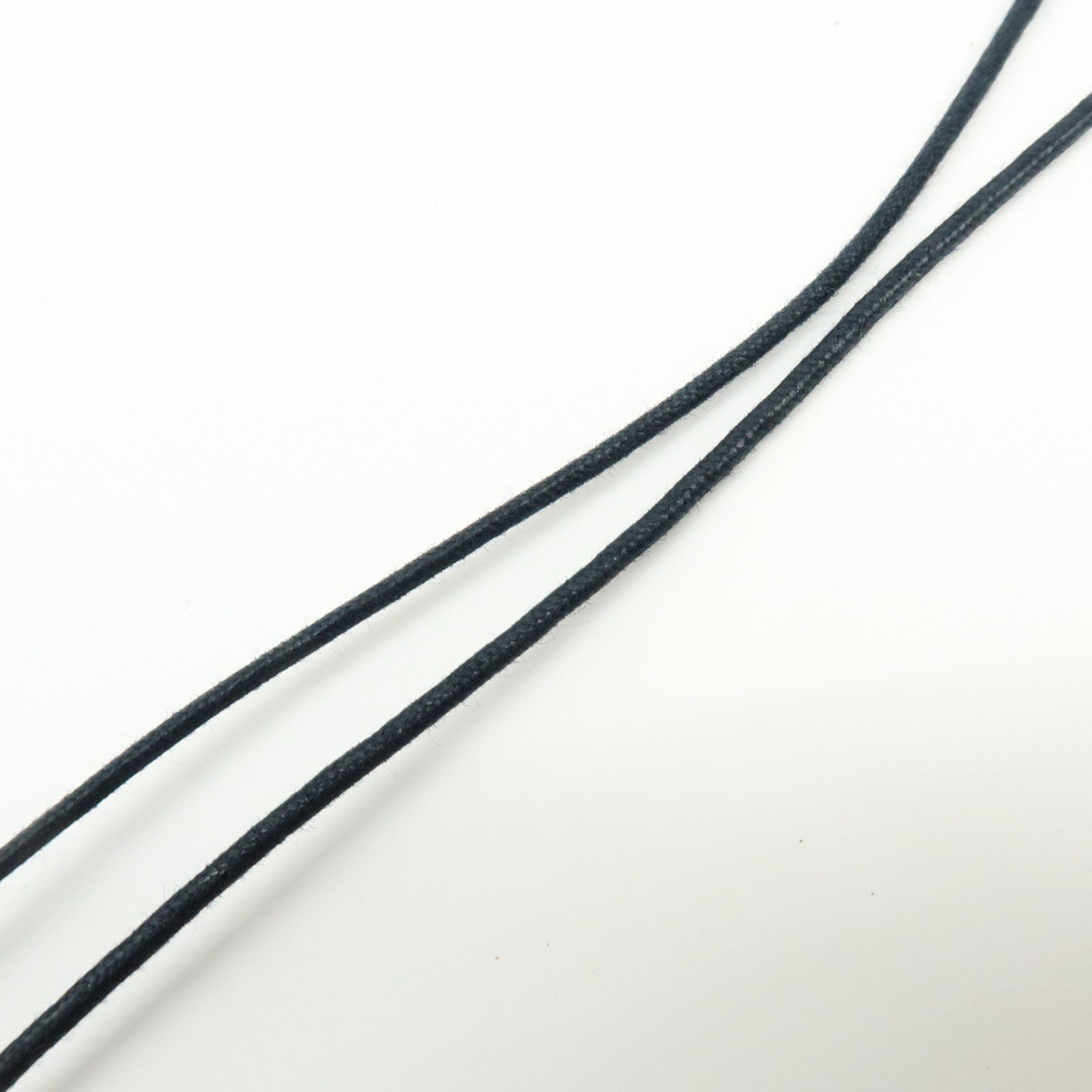 BVLGARI B-zero1 Double Ring Code Necklace SV925 Silver