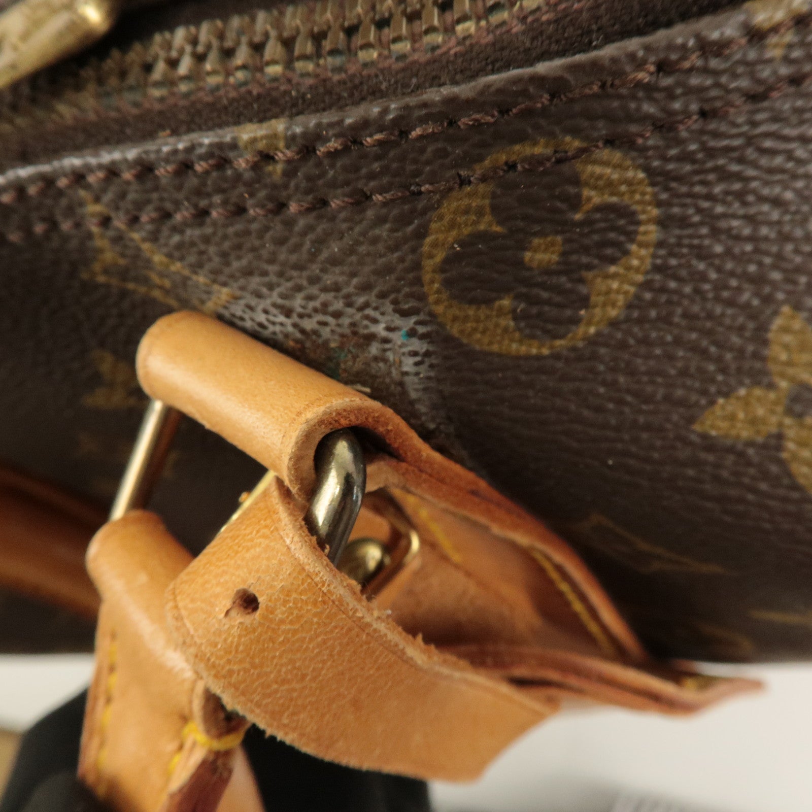 Louis Vuitton Monogram Keep All 45 Boston Bag Brown M41428