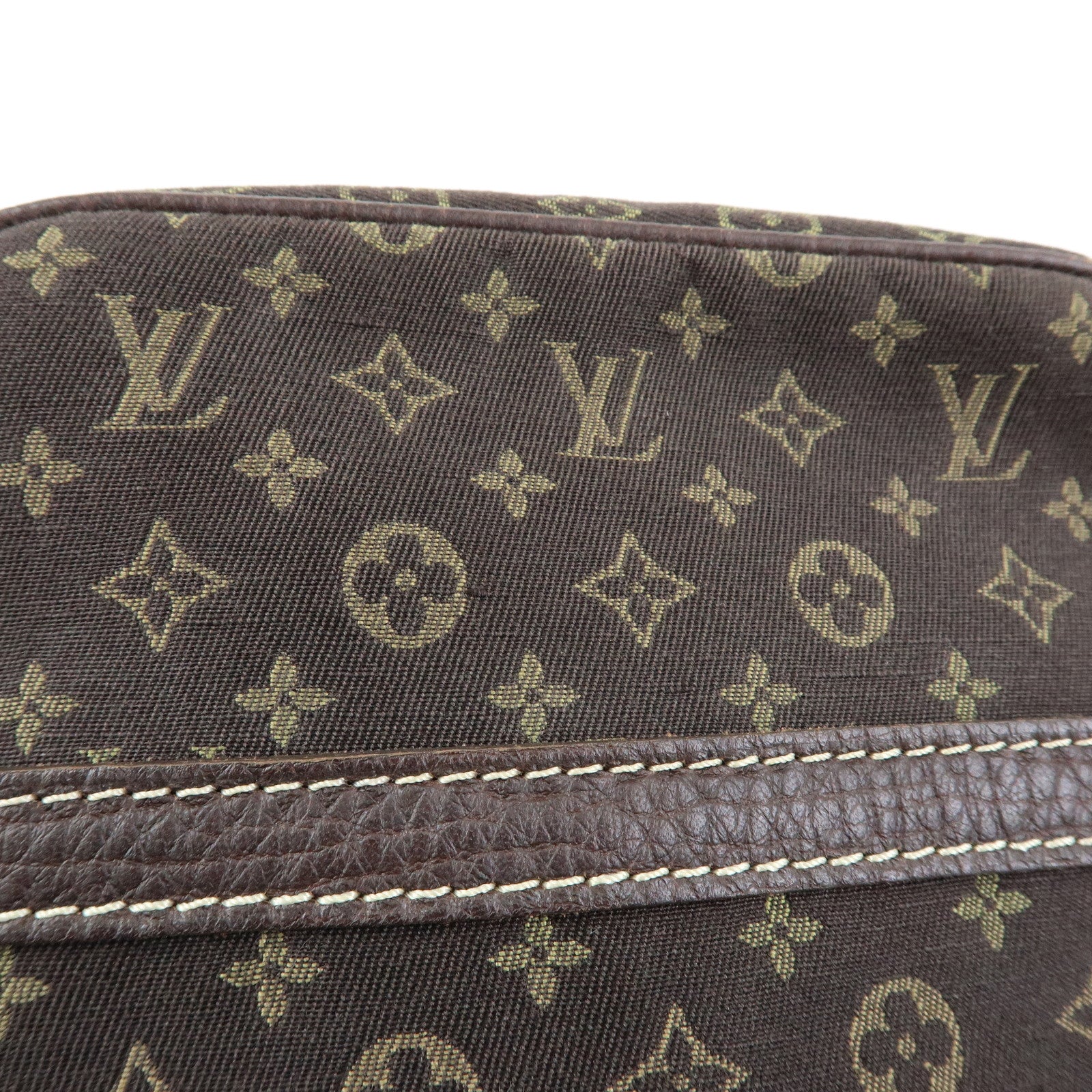 Louis Vuitton Monogram Mini Lin Danube Shoulder Bag Brown M95228