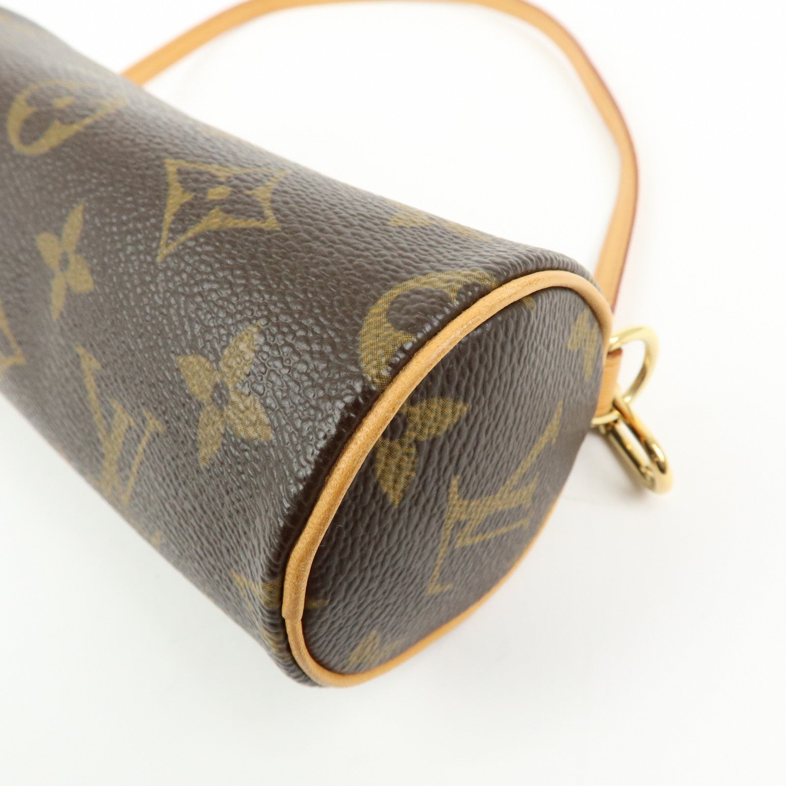 Louis Vuitton Monogram Mini Pouch for Papillon Bag Brown