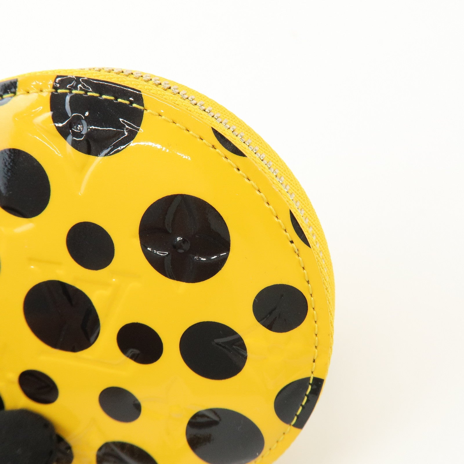 Louis Vuitton Vernis Yayoi Kusama Porte Monnaie Chapeau Coin M91569