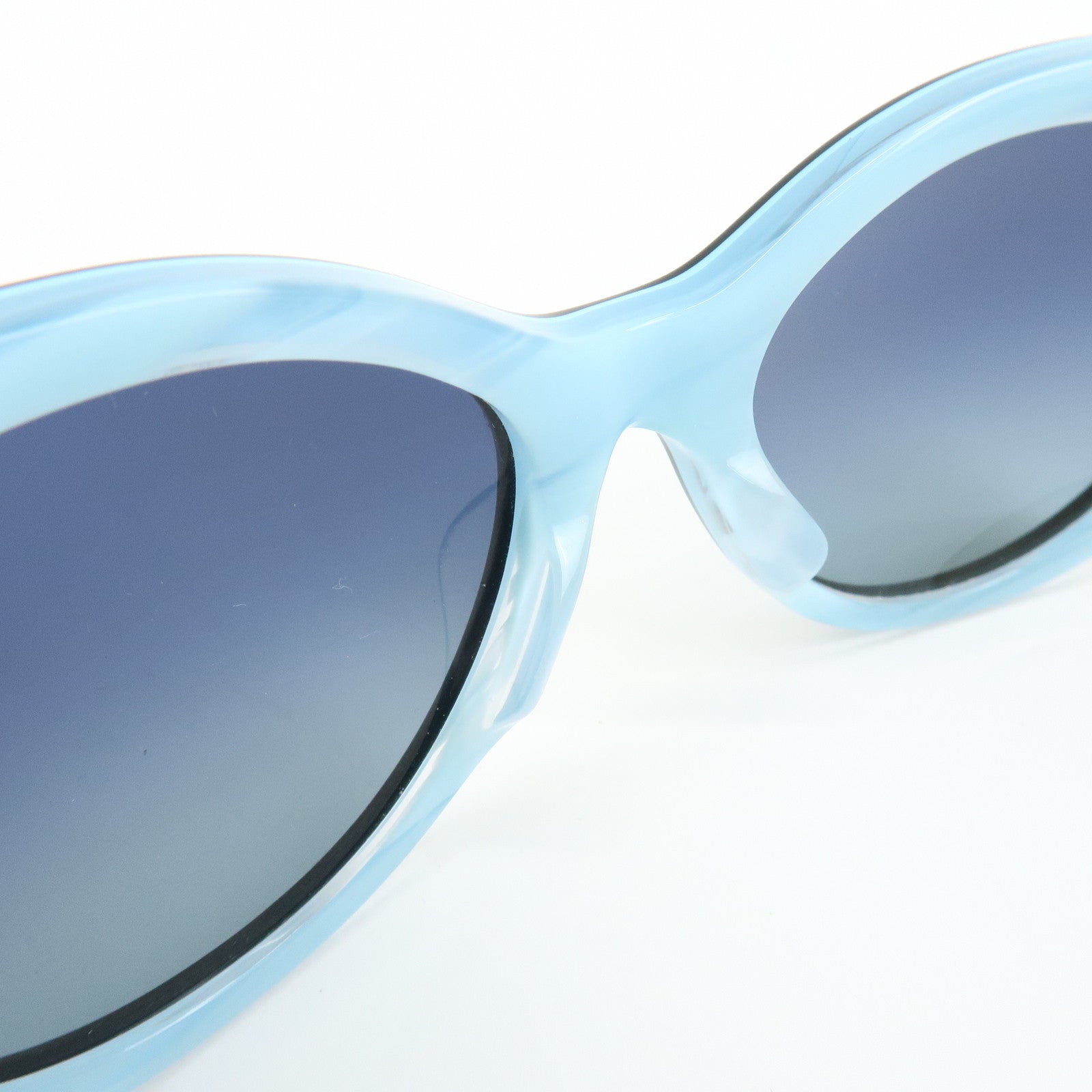 Tiffany & Co Return to Tiffany Plastic Sunglasses Black Light Blue