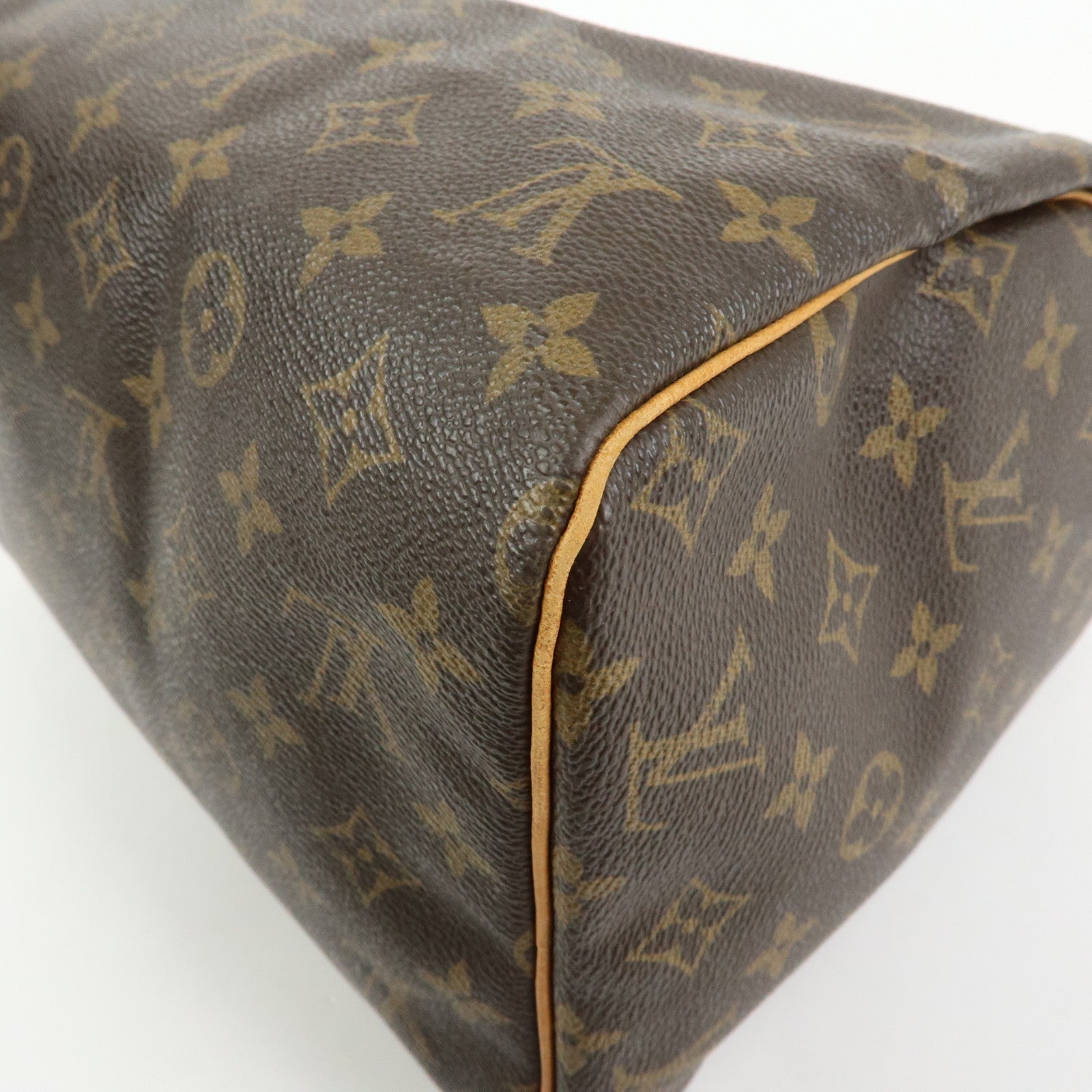 Louis Vuitton Monogram Speedy 30 Boston Bag Hand Bag Brown M41526