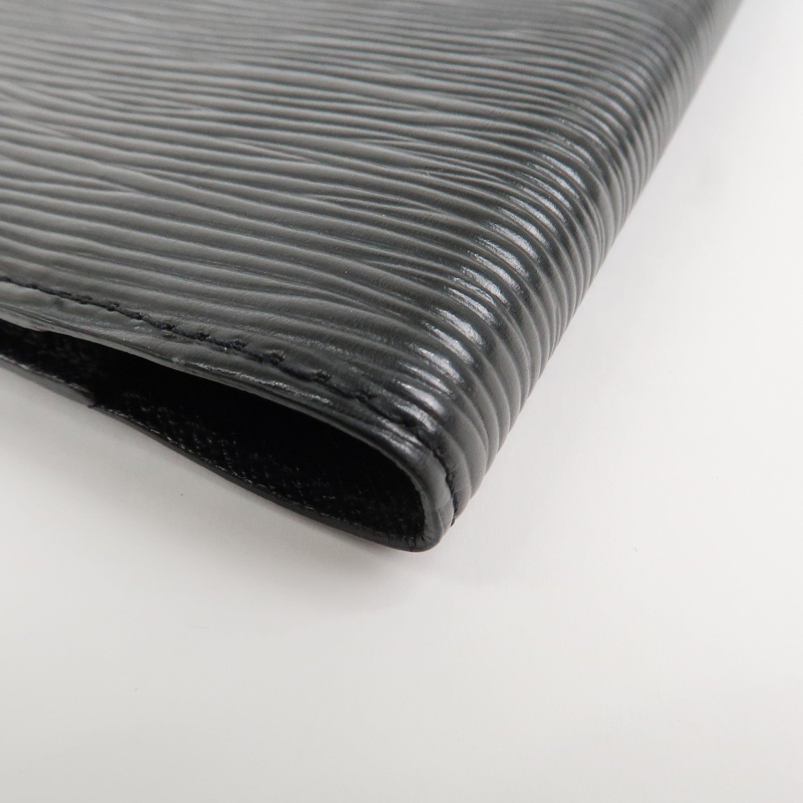 Louis Vuitton Epi Agenda PM Planner Cover Noir R20052