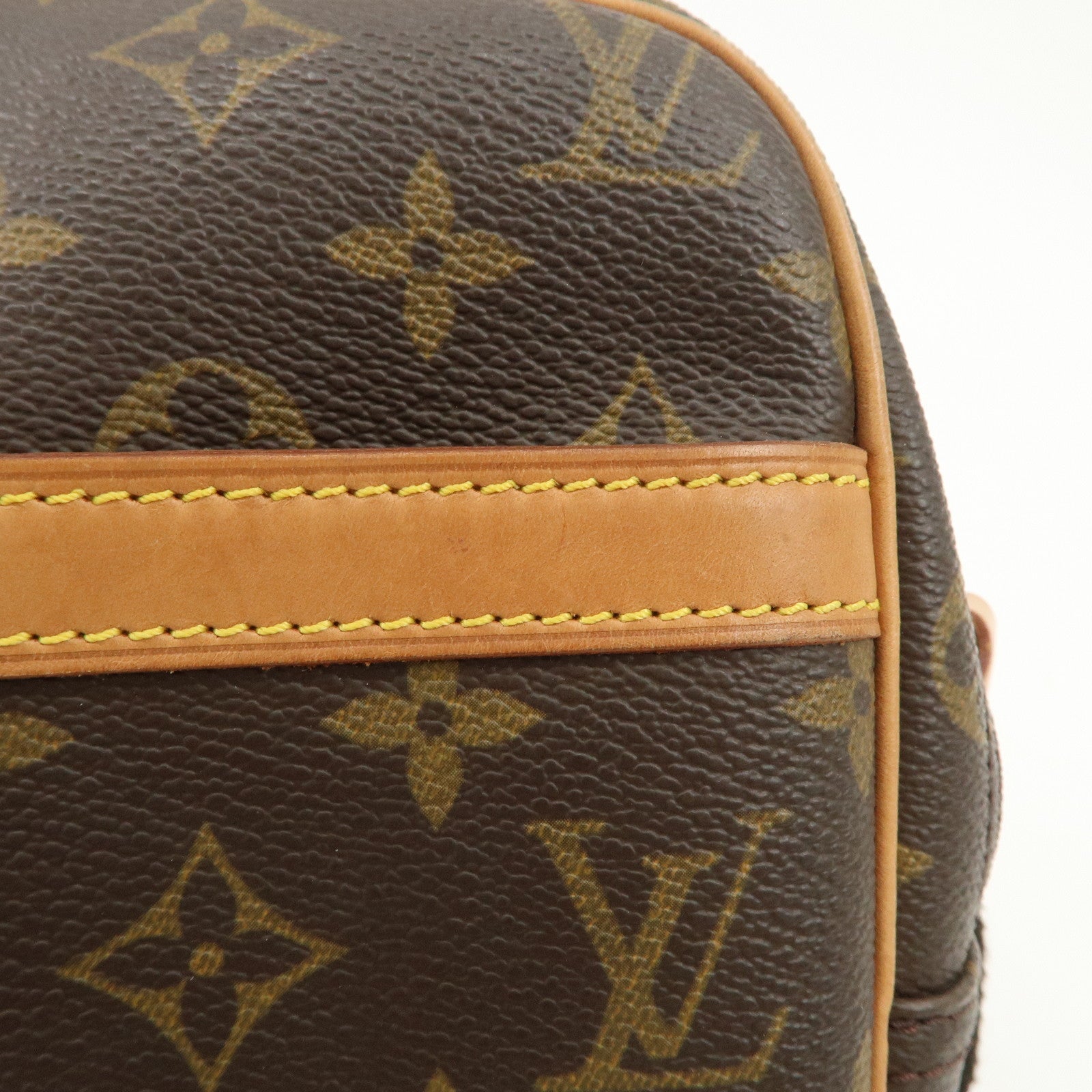 Louis Vuitton Monogram Reporter PM Shoulder Bag Brown M45254 Used