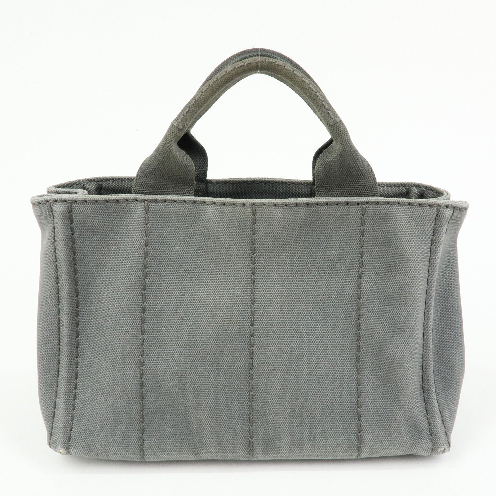 PRADA Canapa Mini Triangle Logo 2Way Bag Hand Shoulder Bag B2439G