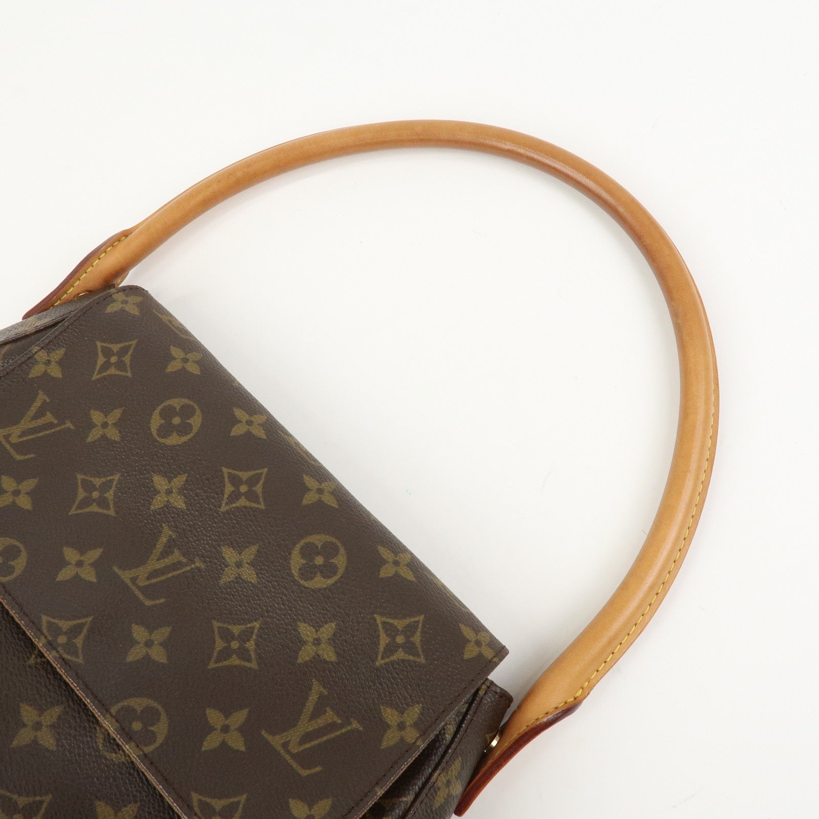 Louis Vuitton Monogram Mini Looping Shoulder Bag Brown M51147