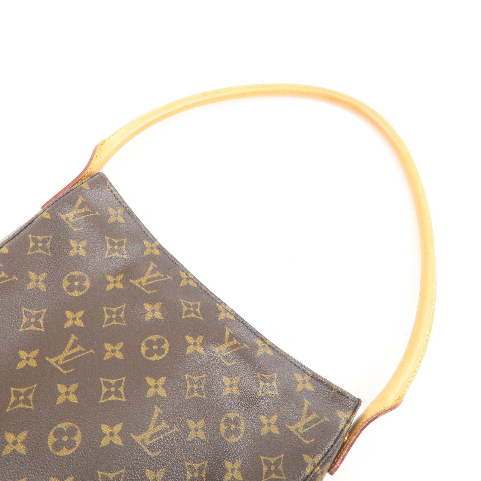 Louis Vuitton Monogram Looping GM Shoulder Bag Brown M51145