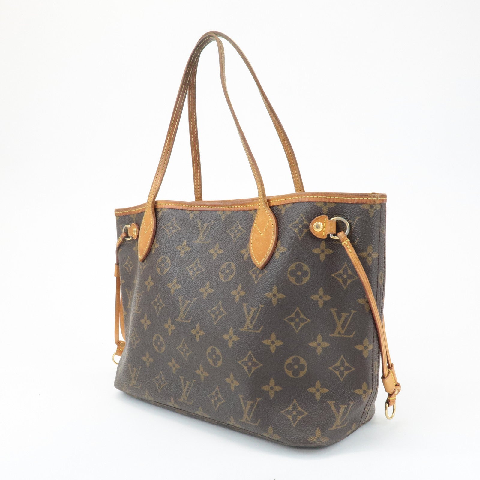 Louis Vuitton Monogram Neverfull PM Tote Bag Hand Bag M40155