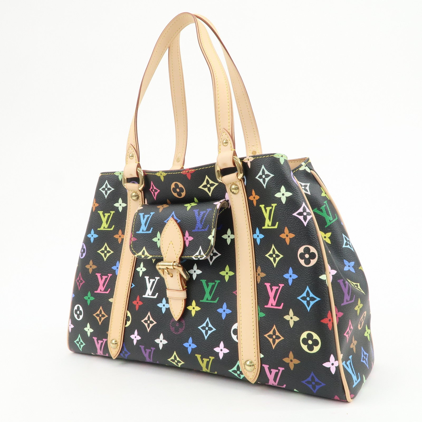 Louis Vuitton Monogram Multicolor Aurelia MM Shoulder Bag M40095
