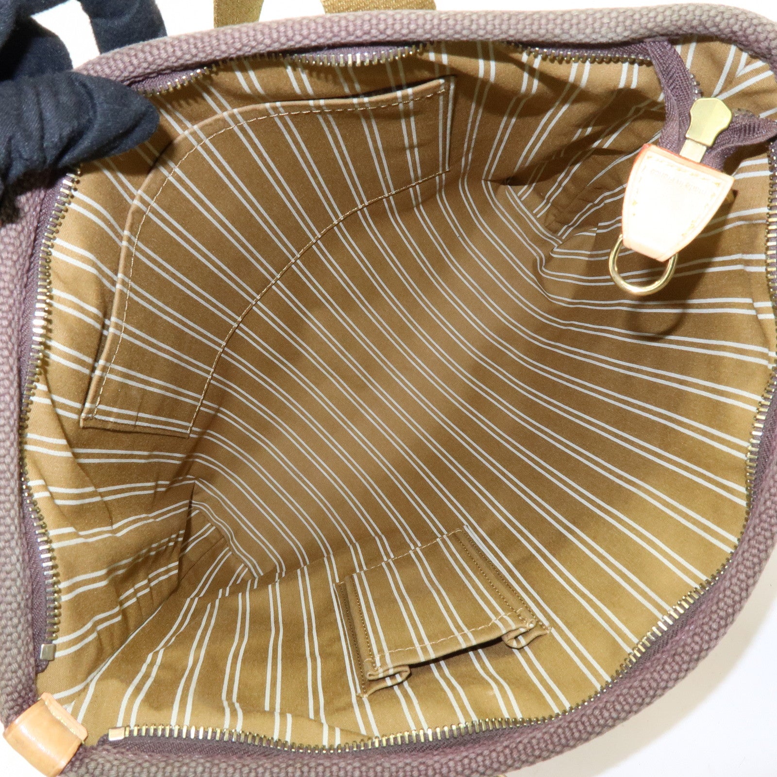 Louis Vuitton Antigua Cabas MM Tote Bag Shoulder Bag Brown M40086