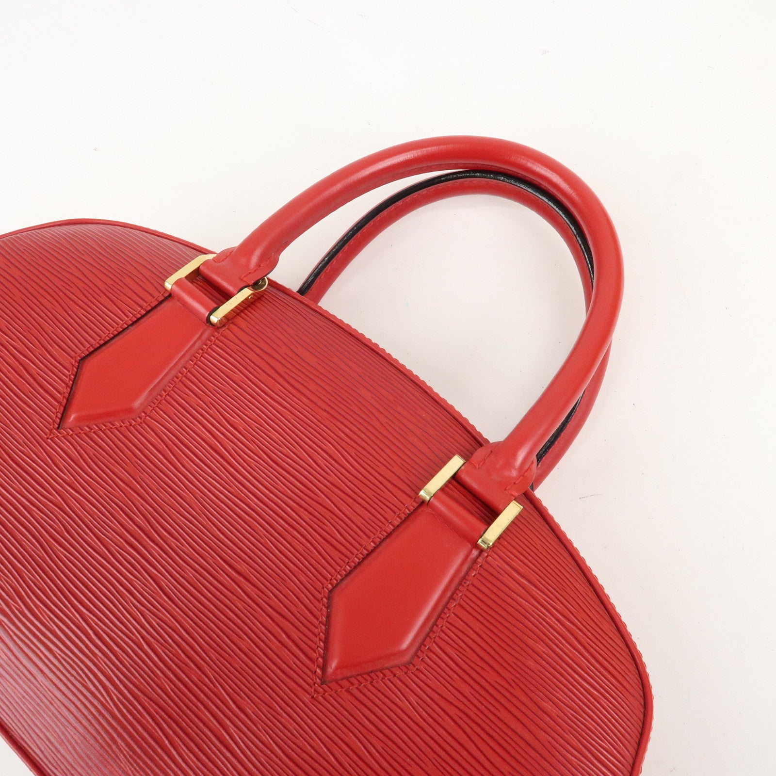 Louis Vuitton Epi Jasmine Hand Bag Castilian Red M52087