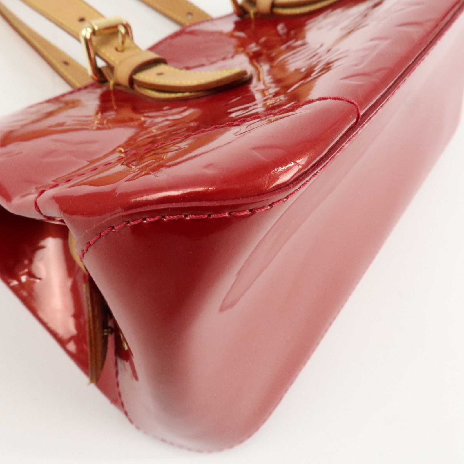 Louis Vuitton Vernis Rosewood Avenue Hand Bag Pomme D'Amour M93507 Used