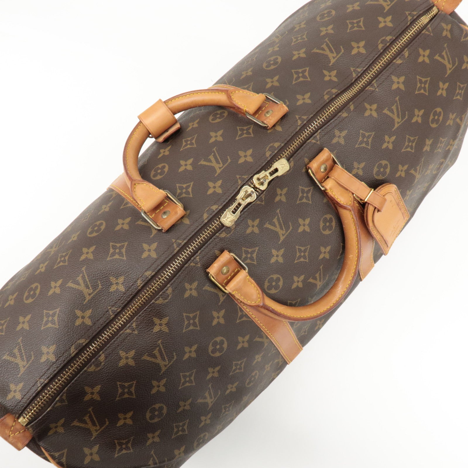 Louis Vuitton Monogram Keep All 55 Boston Bag Travel Bag M41424 Used