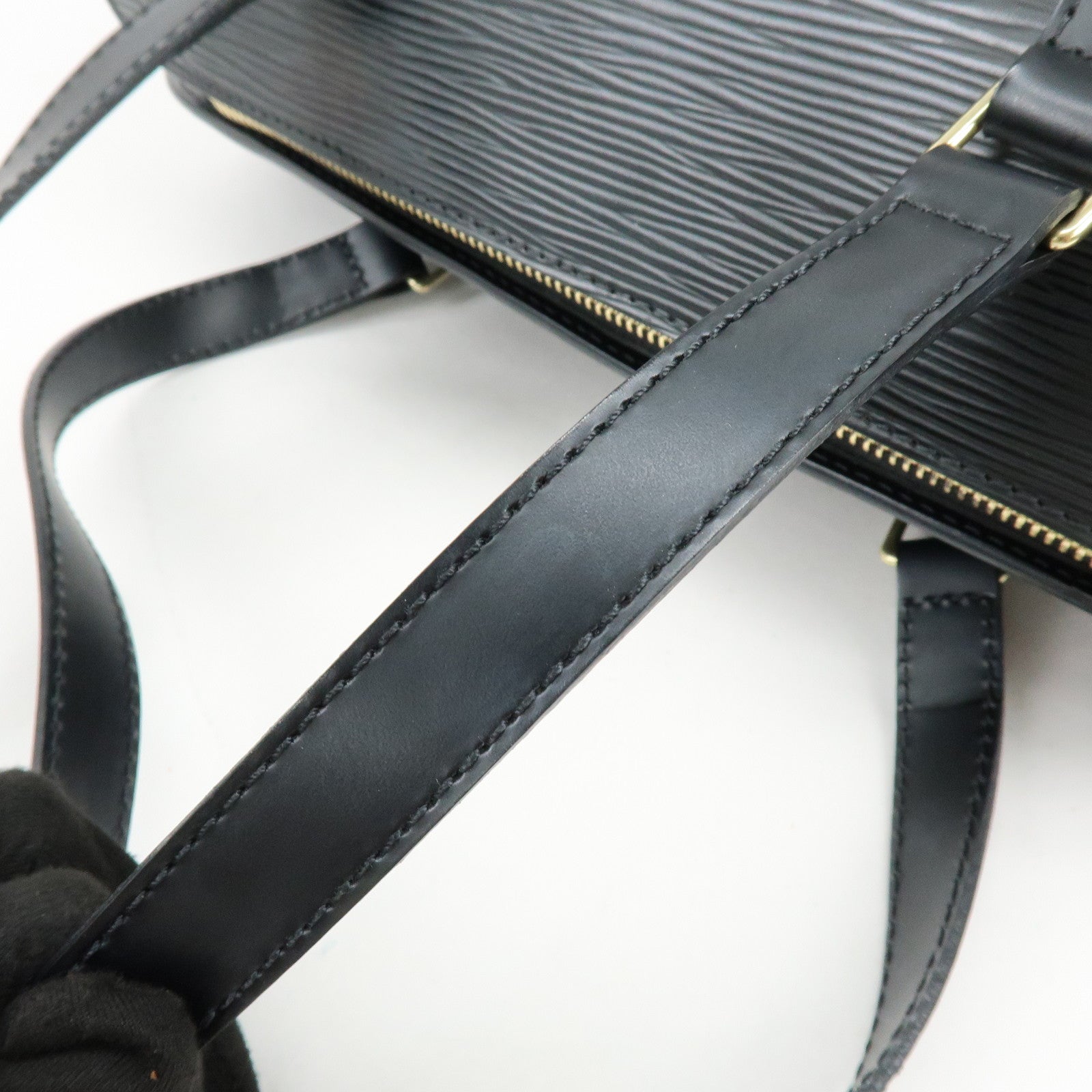 Louis Vuitton Epi Soufflot Shoulder Bag Hand Bag Noir M52222