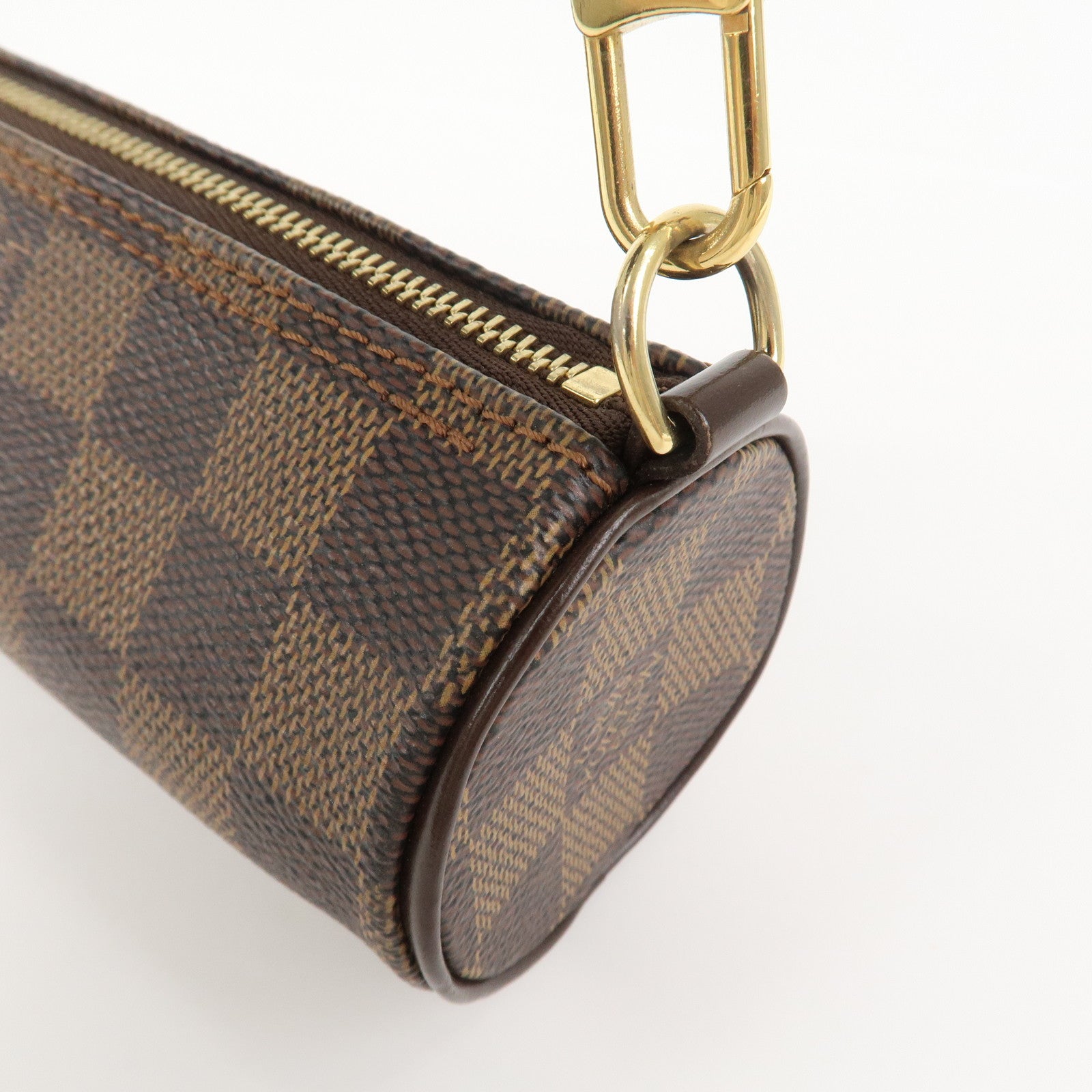 Louis Vuitton Damier Mini Pouch for Papillon Bag Damier Ebene