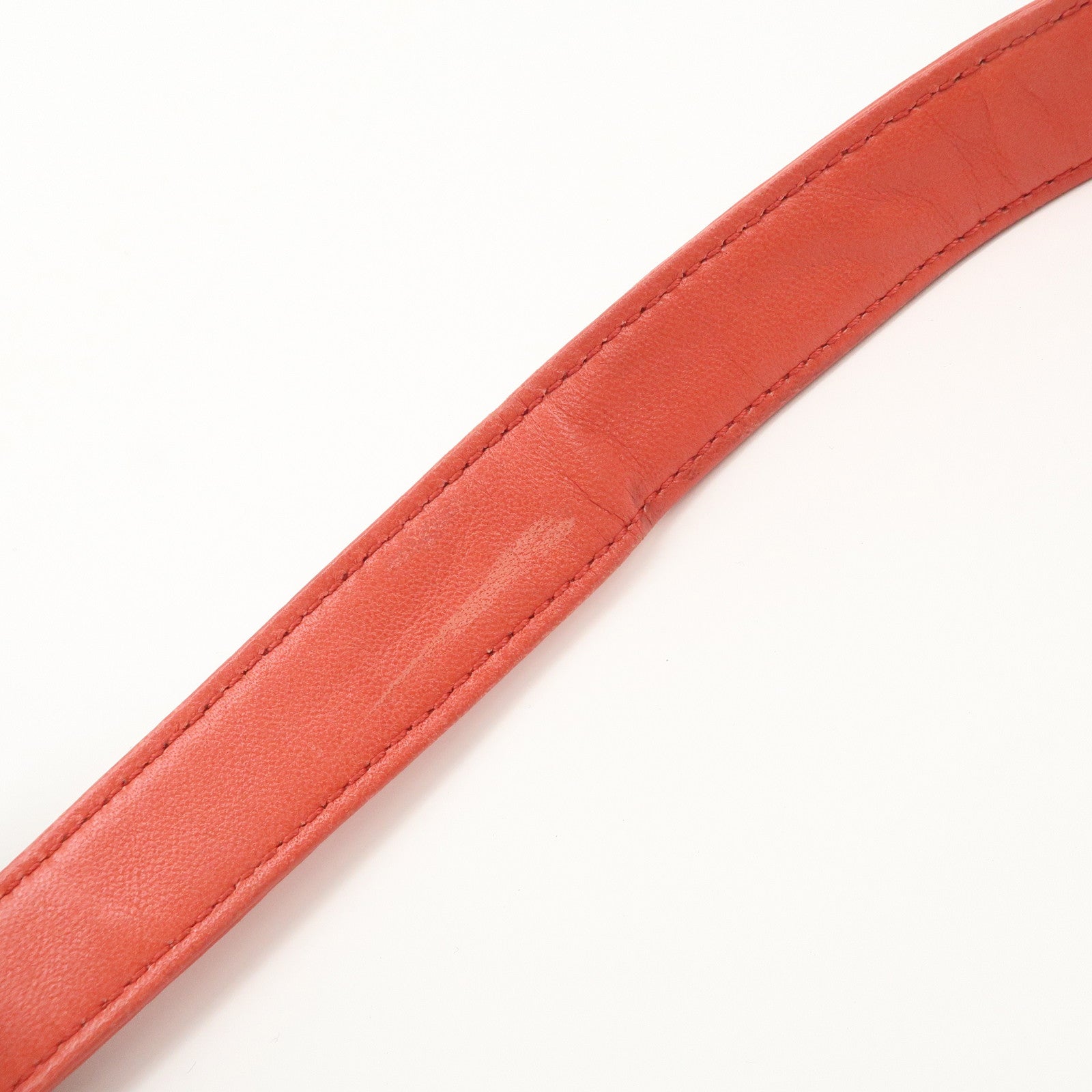 LOEWE Anagram Leather Shoulder Bag Hand Bag Pink Used