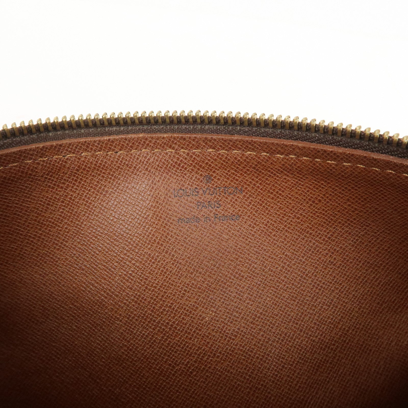 Louis Vuitton Monogram Papillon 30 Hand Bag Brown M51385