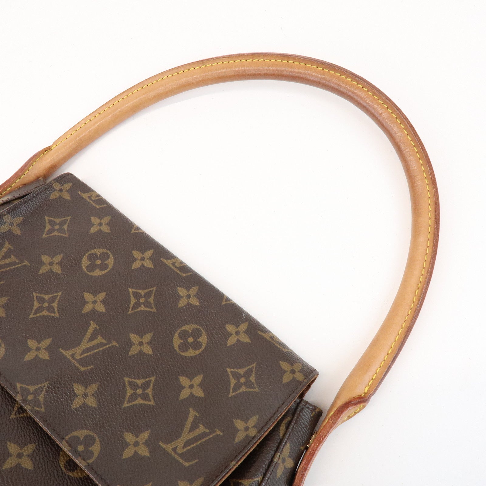 Louis Vuitton Monogram Mini Looping Shoulder Bag Brown M51147