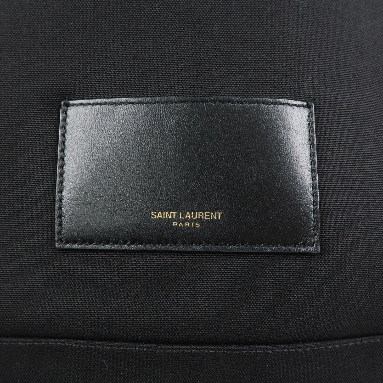 SAINT LAURENT PARIS PVC Leather Backpack Rucksuck Animal 534967