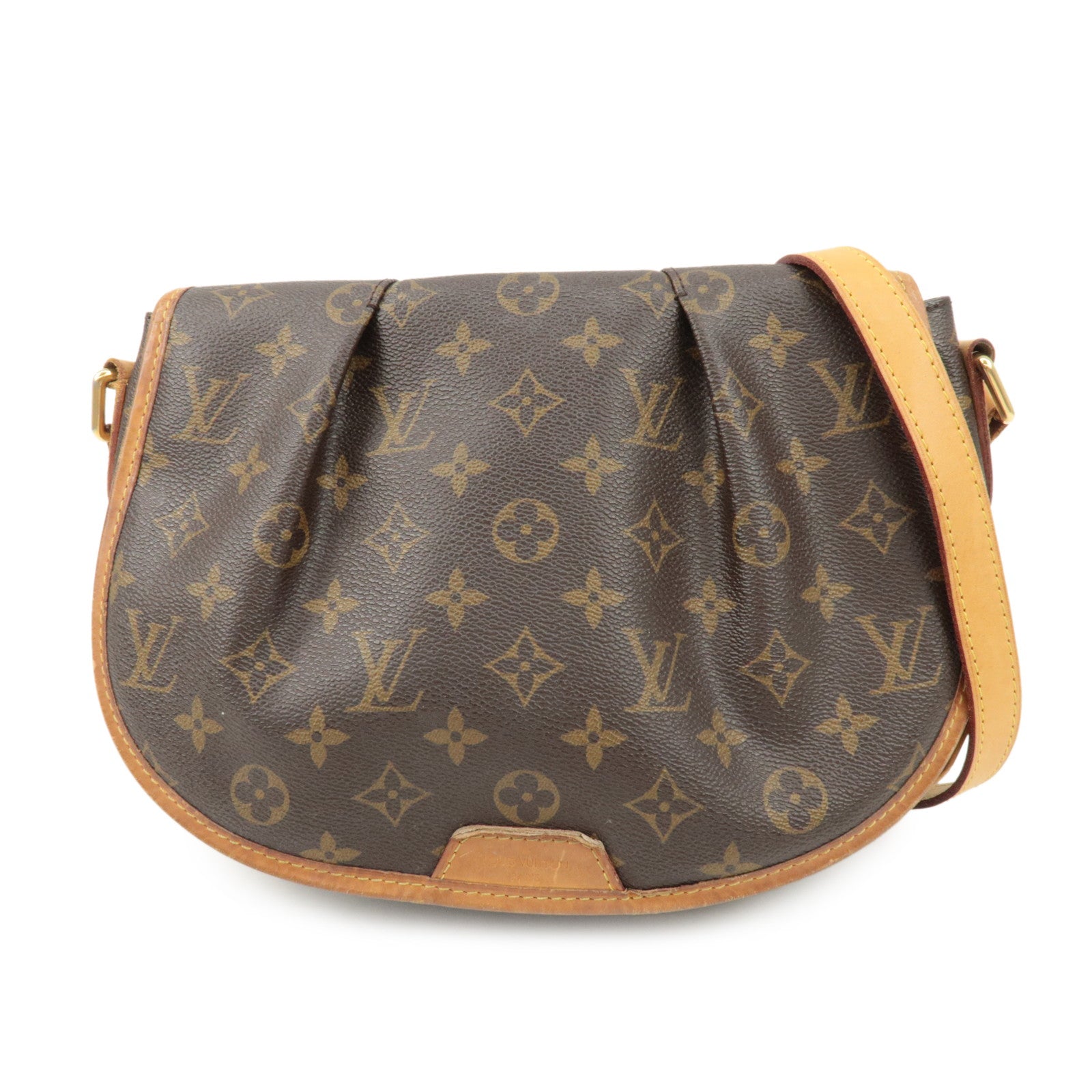 Louis Vuitton Monogram Menilmontant PM Shoulder Bag M40474 Used