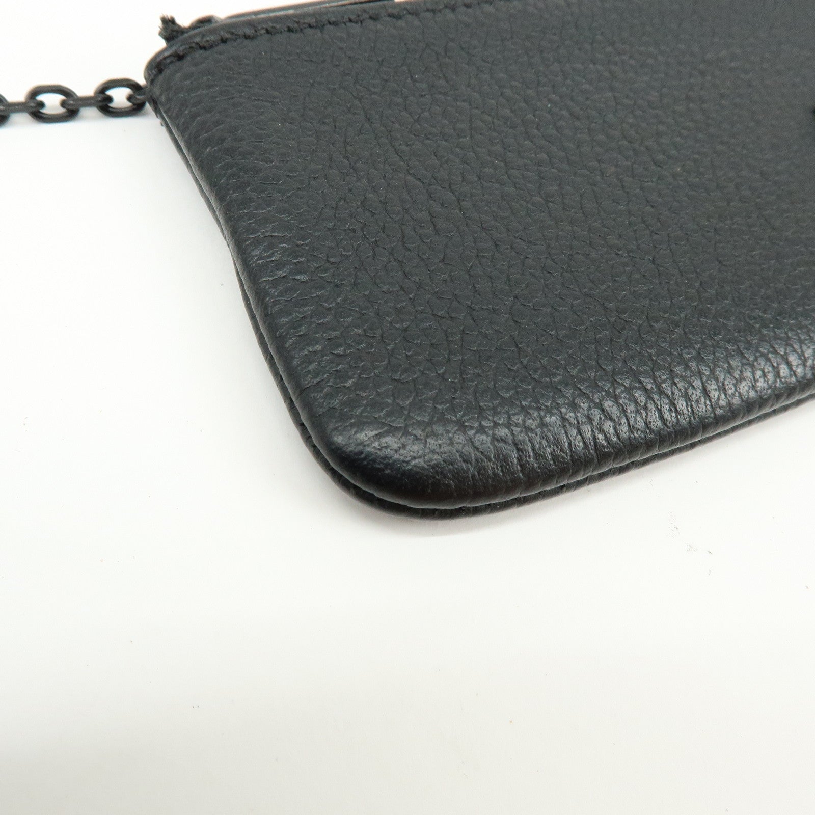 Louis Vuitton Aerogram Pochette Cles Coin Case Noir Black M81031