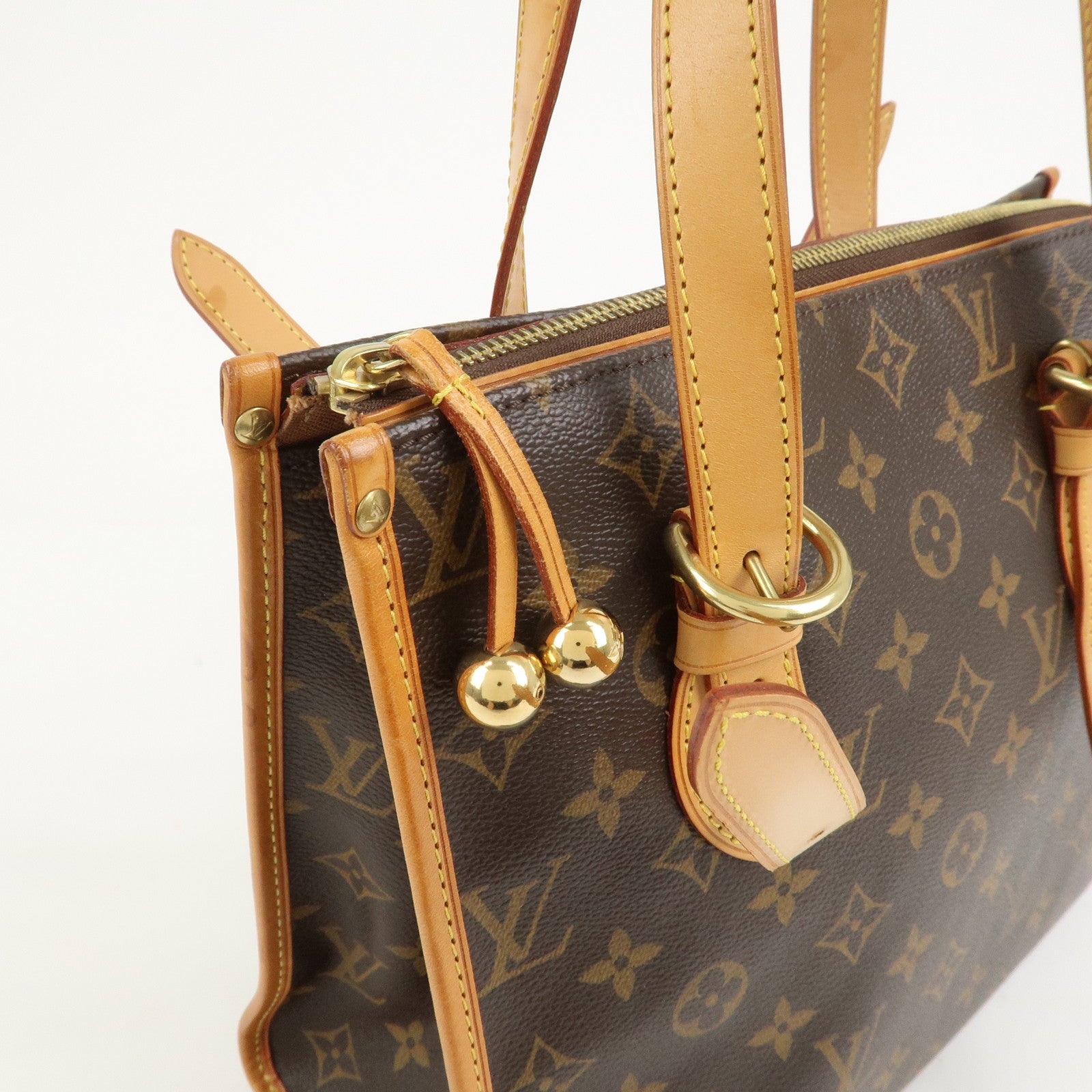 Louis Vuitton Monogram Popincourt Haut Shoulder Bag Brown M40007