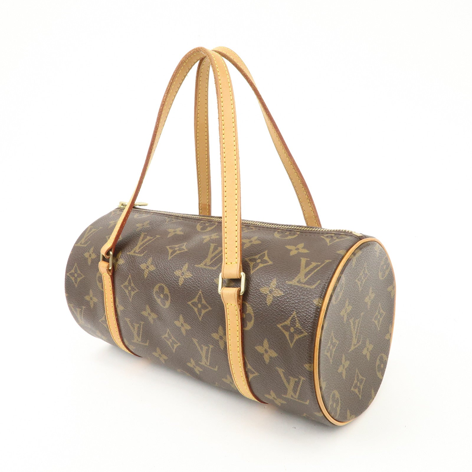 Louis Vuitton Monogram Papillon 26 Hand Bag New Style M51386 Used
