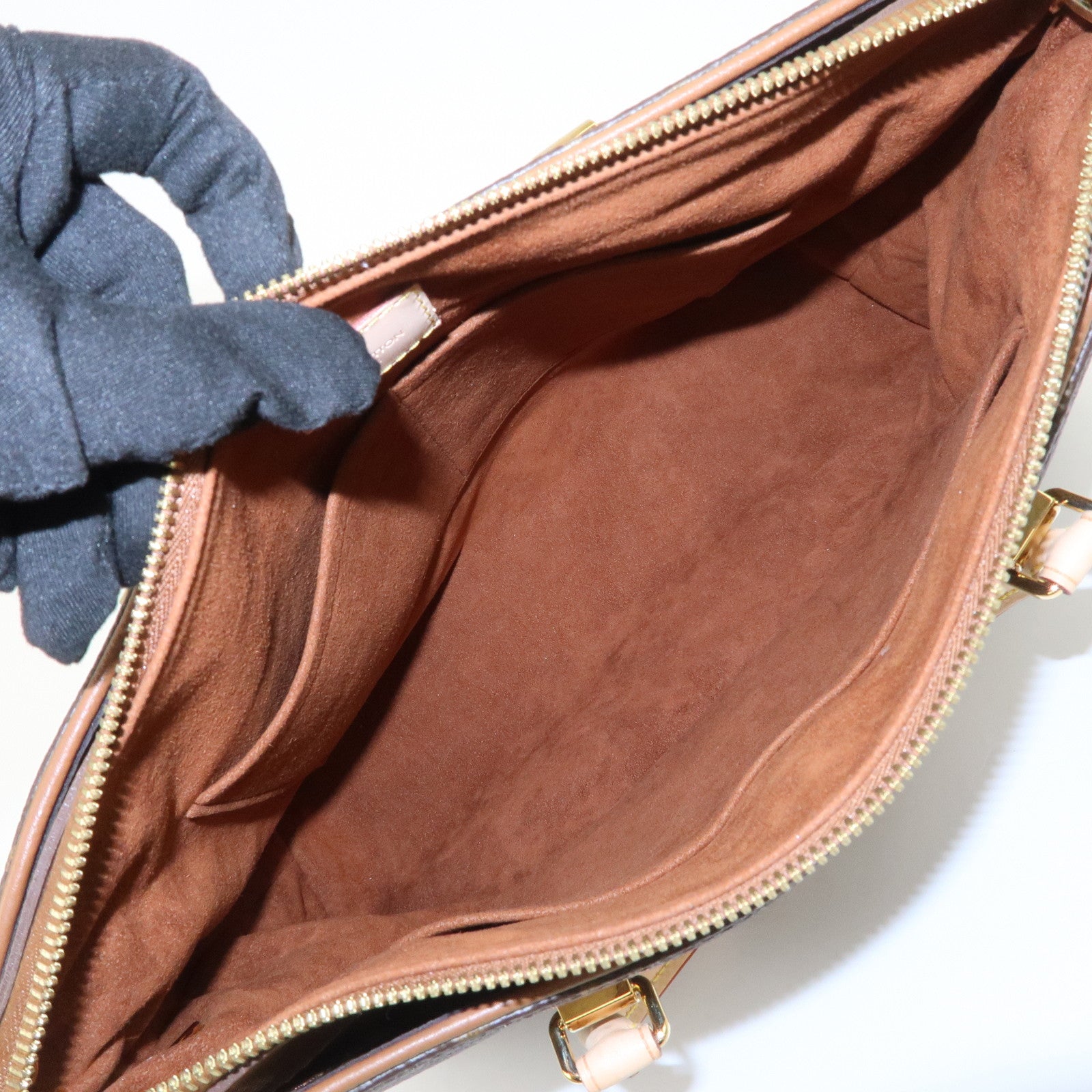 Louis Vuitton Monogram Canvas Pallas Hand Bag M40907 Used