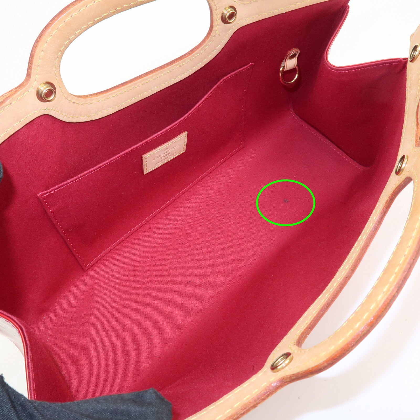 Louis Vuitton Monogram Vernis Roxbury Drive Shoulder Bag M91987