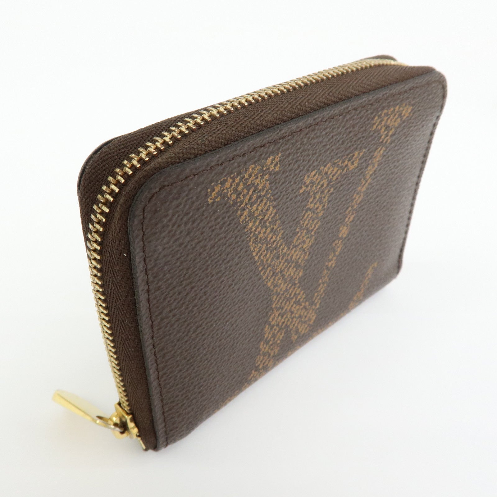 Louis Vuitton Monogram Giant Monogram Canvas Zippy Coin Case