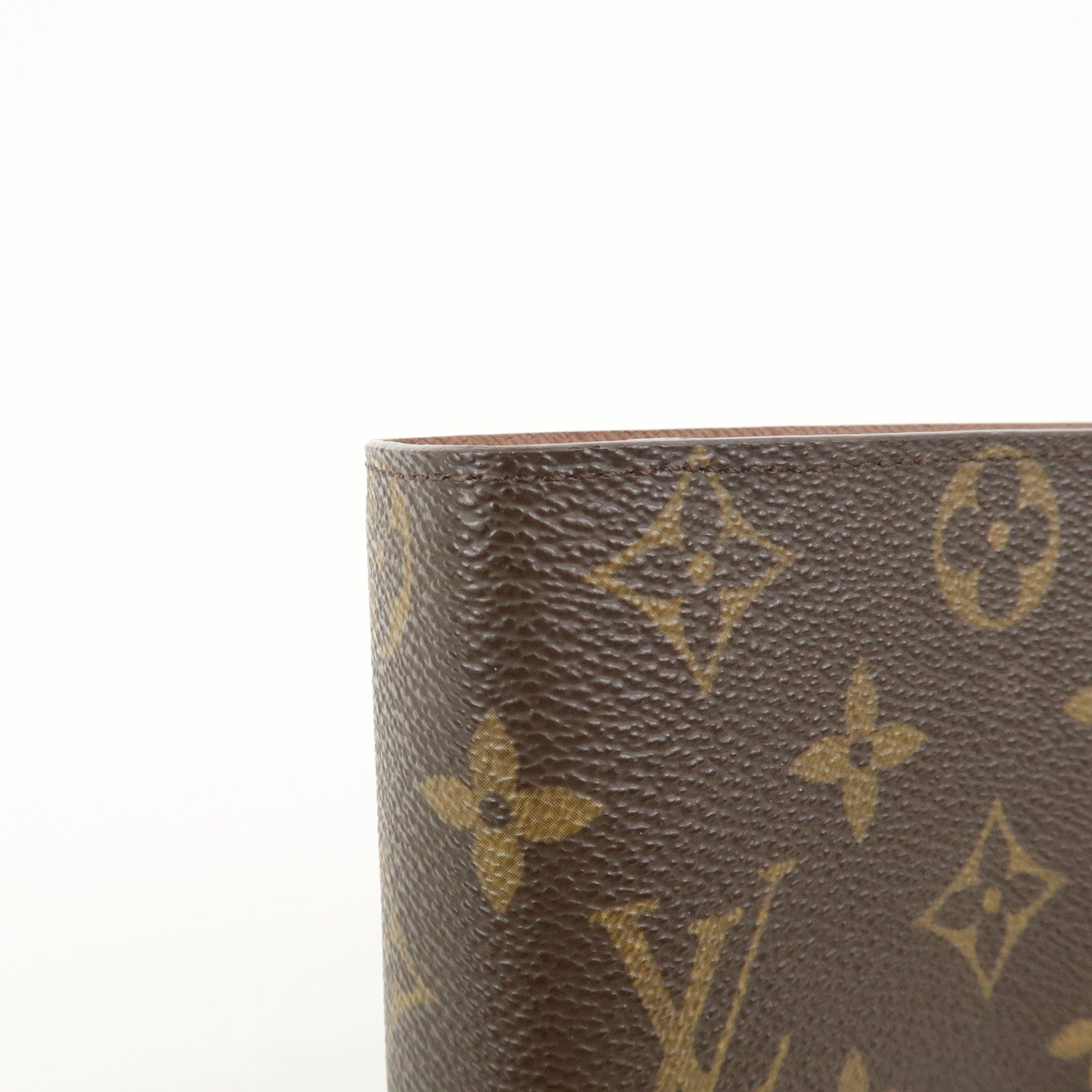 Louis Vuitton Monogram Canvas Agenda MM Planner Cover Brown R20105