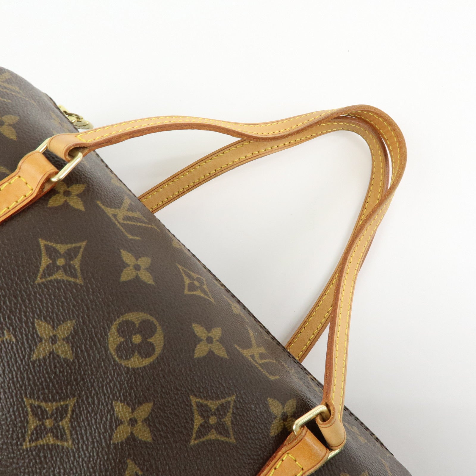 Louis Vuitton Monogram Papillon 26 Hand Bag Brown M51386