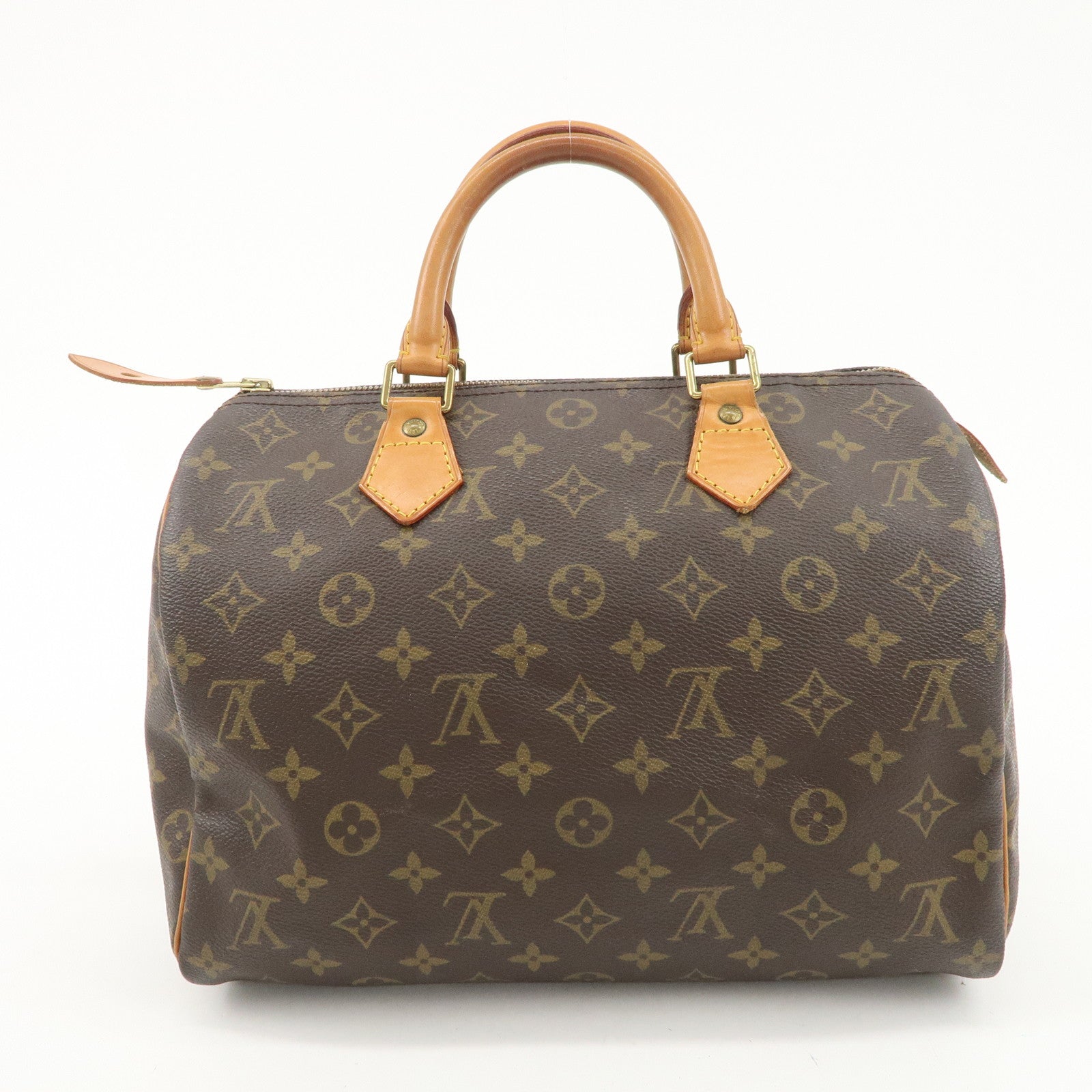 Louis Vuitton Monogram Speedy 30 Hand Bag Boston Bag M41526 Used
